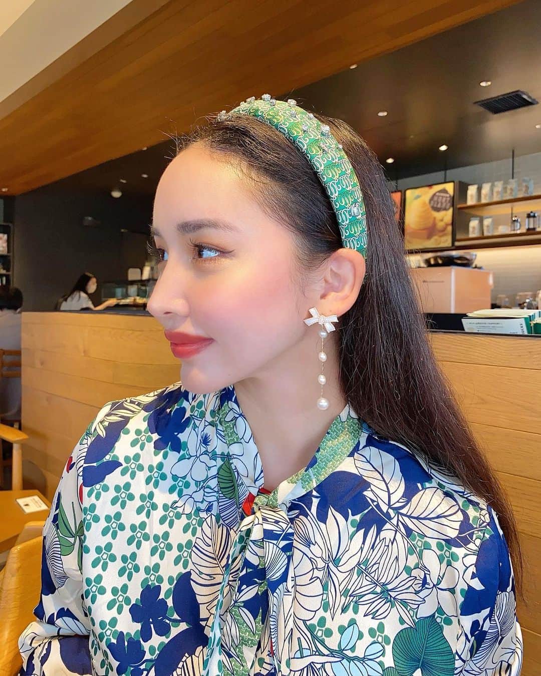 葉月さんのインスタグラム写真 - (葉月Instagram)「今日はお清楚でした💠 @reaktund のカチューシャ可愛い✨」9月7日 19時32分 - hzk0207