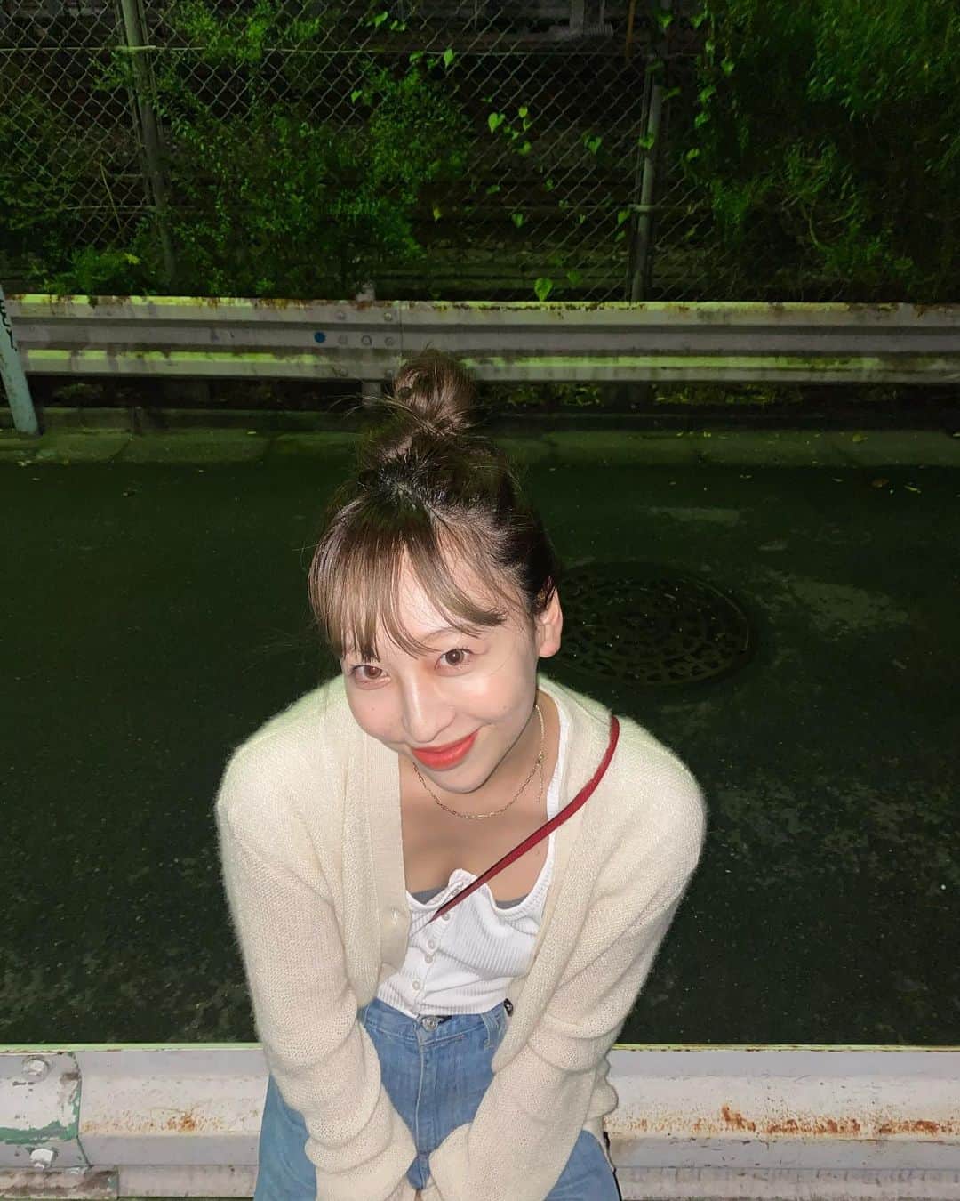 竹内ほのかさんのインスタグラム写真 - (竹内ほのかInstagram)「アイブロウ整えてもらってメイクもなんか雰囲気変わった🤎 ありがとうございます！ @apartment___salon  @momono__129_」9月9日 1時13分 - pochandaa