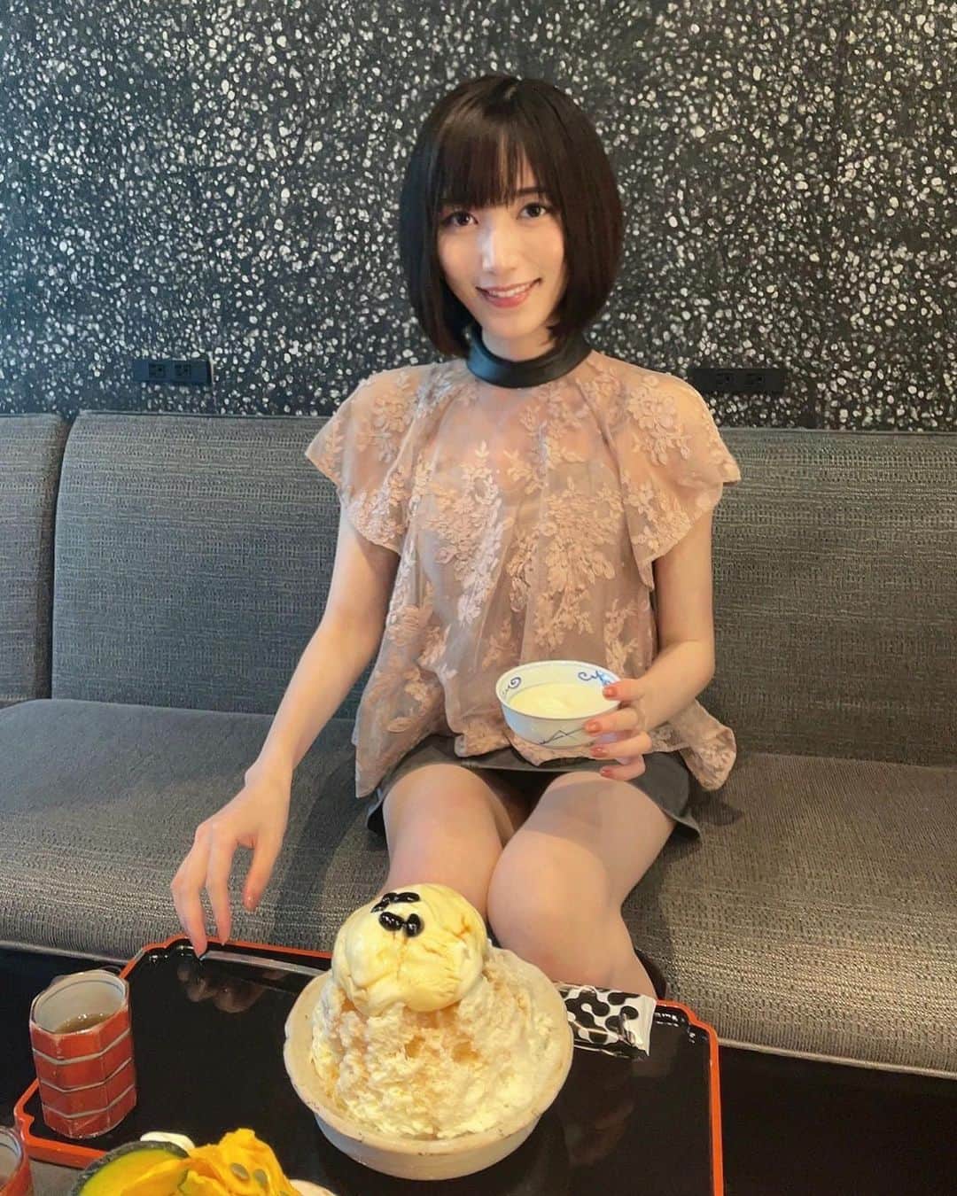 光宗薫さんのインスタグラム写真 - (光宗薫Instagram)「冬用布団のようなチーズクリー厶(◜ᴗ◝ )笑顔になる   最近は来月再来月の準備日続きだけど、たまに美味しいもの食べれると幸せを感じます」9月9日 18時46分 - mtmnkor