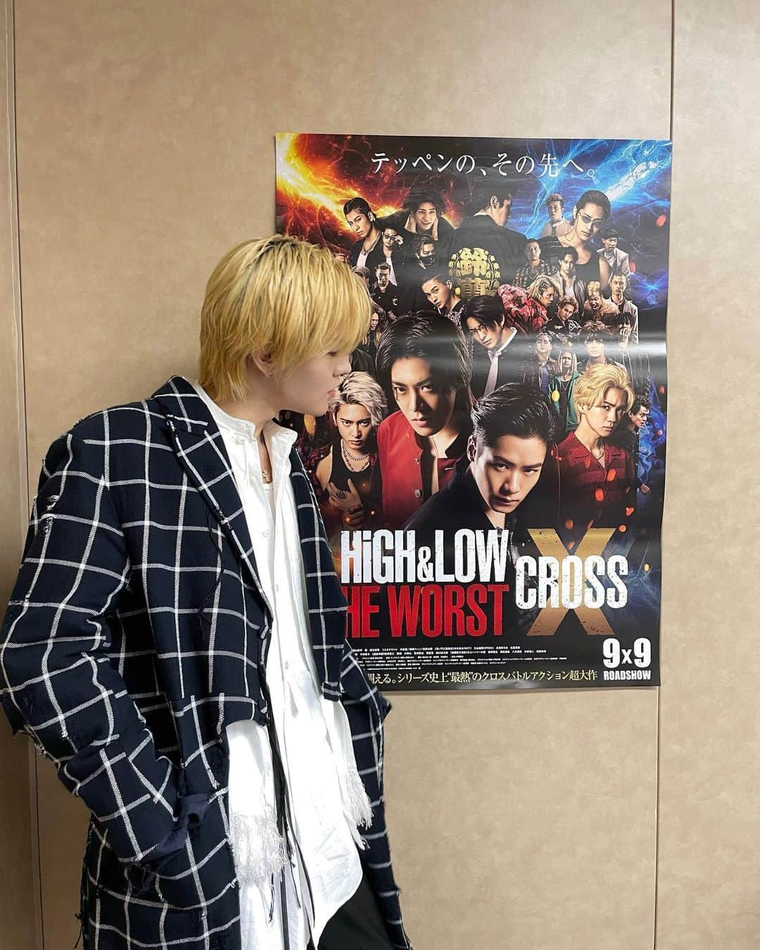 中本悠太さんのインスタグラム写真 - (中本悠太Instagram)「HiGH&LOW THE WORST X 無事公開初日迎えました。　 素敵な作品を素敵なキャストのみんなと作り上げる事ができて幸せでした。　 皆さん是非劇場に見に来てください^_^ #HiGH_LOW #ハイロー」9月9日 19時51分 - yuu_taa_1026