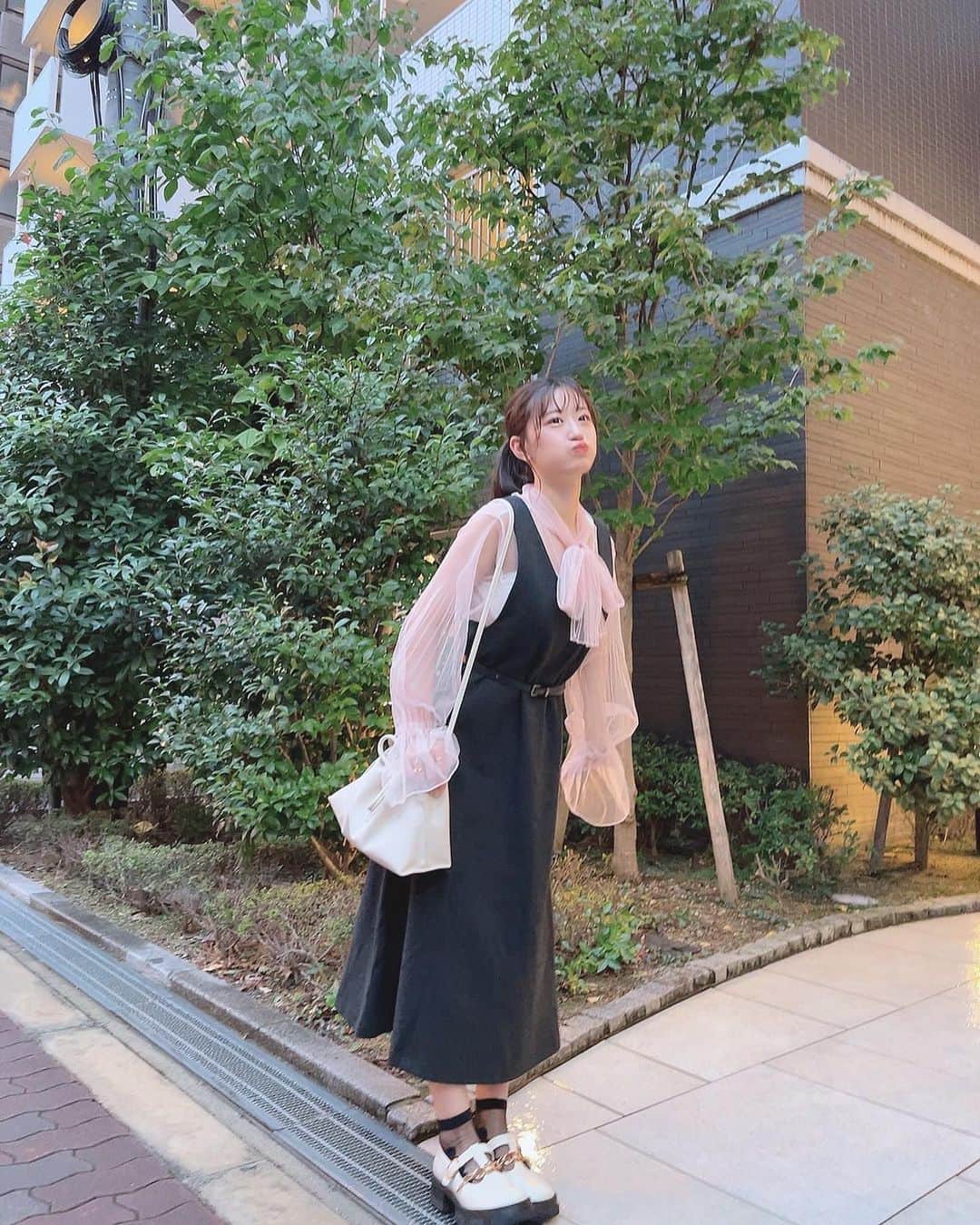 上西怜さんのインスタグラム写真 - (上西怜Instagram)「⠀ ⠀ 今日はどこ行く？🥰🌼 ⠀ ⠀ ⠀ ⠀ ⠀ #れーチャンしふく  袖とリボン🎀💜」9月9日 21時07分 - jonishi_rei