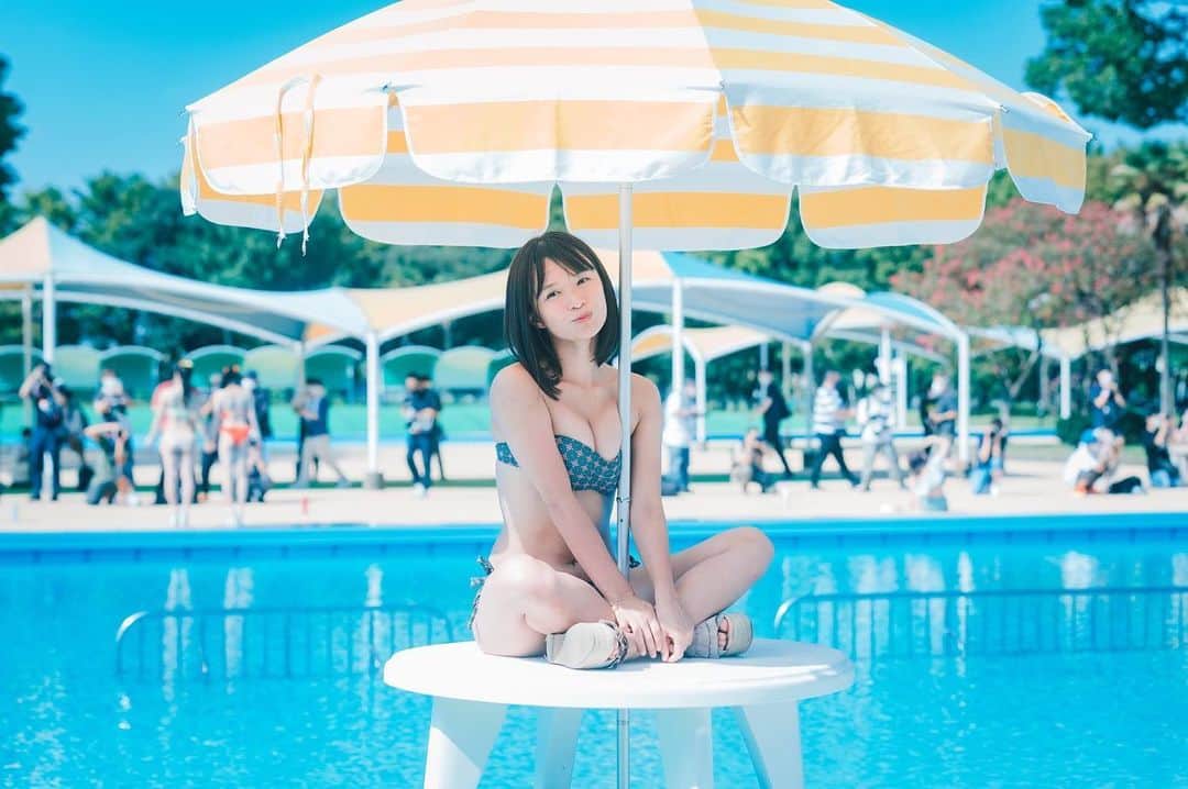 百川晴香さんのインスタグラム写真 - (百川晴香Instagram)「可愛い世界へようこそ🌍 #japanesegirl #idol #グラビアアイドル #かわいい女の子」9月12日 16時32分 - momokawaharuka