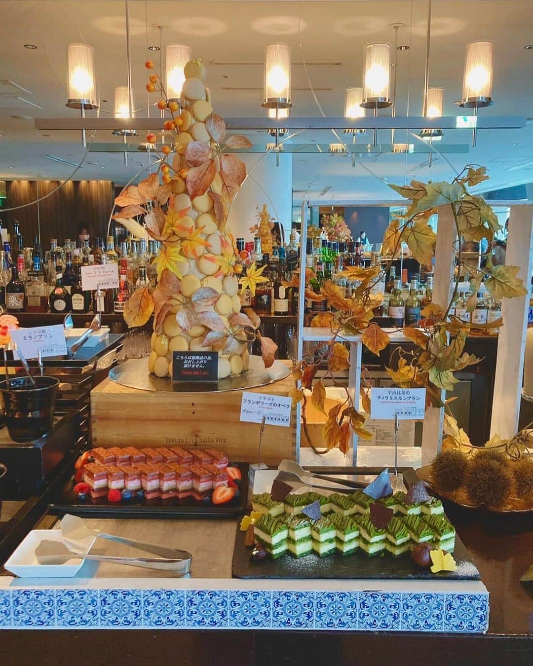 星野奏さんのインスタグラム写真 - (星野奏Instagram)「・ 先日XEX TOKYO （@xex_info）へ行きました✨  今回は9月からスタートした秋の味覚ランチブッフェでしたが、前菜からスイーツまで全て良かったー！！☺️  なかでも目の前で搾る〝和栗の生搾りモンブラン〟は濃厚マロンクリームが美味しくてたくさんいただきました🌰  XEXはどの店舗もスイーツコーナーがその季節にあった装飾でとても可愛いのでずっと見ていられちゃう✨ 大丸最上階の窓際は開放的でゆったり過ごせるのでおすすめです😊  #xex#xextokyo#生搾りモンブラン#モンブラン#秋ブッフェ#ランチブッフェ#スイーツブッフェ#ランチ#秋スイーツ#東京駅#東京駅ランチ #大丸東京」9月12日 20時20分 - hoshino_kanade_