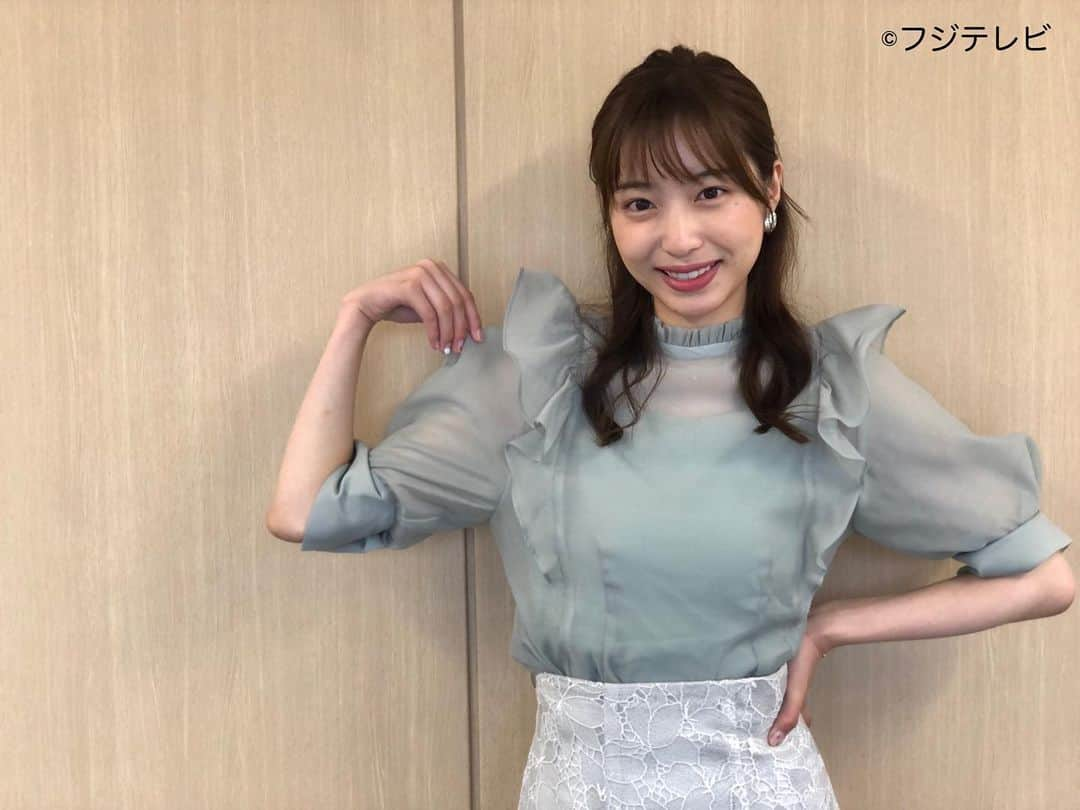 フジテレビ「めざましテレビ」さんのインスタグラム写真 - (フジテレビ「めざましテレビ」Instagram)「ファッション雑誌CanCamとコラボした お天気コーナー「きょう何着て行く？」 林佑香さんの毎日のコーデを紹介♪  ９月１３日（火）　  ・ブラウス[キャミソール付き]　　@rienda_official ７０４０円 ・スカート　　@noela_official 　１万６５００円 ・靴　　　@kanematsu_official 　２万５３００円 ・イヤリング　　@abiste_official 　８８００円   ☆ポイント☆ スタンドカラーやフリルなど、この秋はクラシカルなブラウスが人気🍁 ほんのり透け感のあるシアー素材なら、コンサバになりすぎず垢抜けたきれいめムードが漂います✨ 繊細なレーススカートも華やかムードを後押し❣️  #めざましテレビ #きょう何着て行く？ #林佑香 #今日のコーデ #コーデ #CanCam #今日のファッション#ootd #きょう何着て行く？は月〜金朝6時22分ごろ放送  #きれいめコーデ #きれいめカジュアル #大人コーデ #春コーデ #オフィスカジュアル #上品コーデ #アナウンサー衣装」9月13日 17時21分 - mezamashi.tv