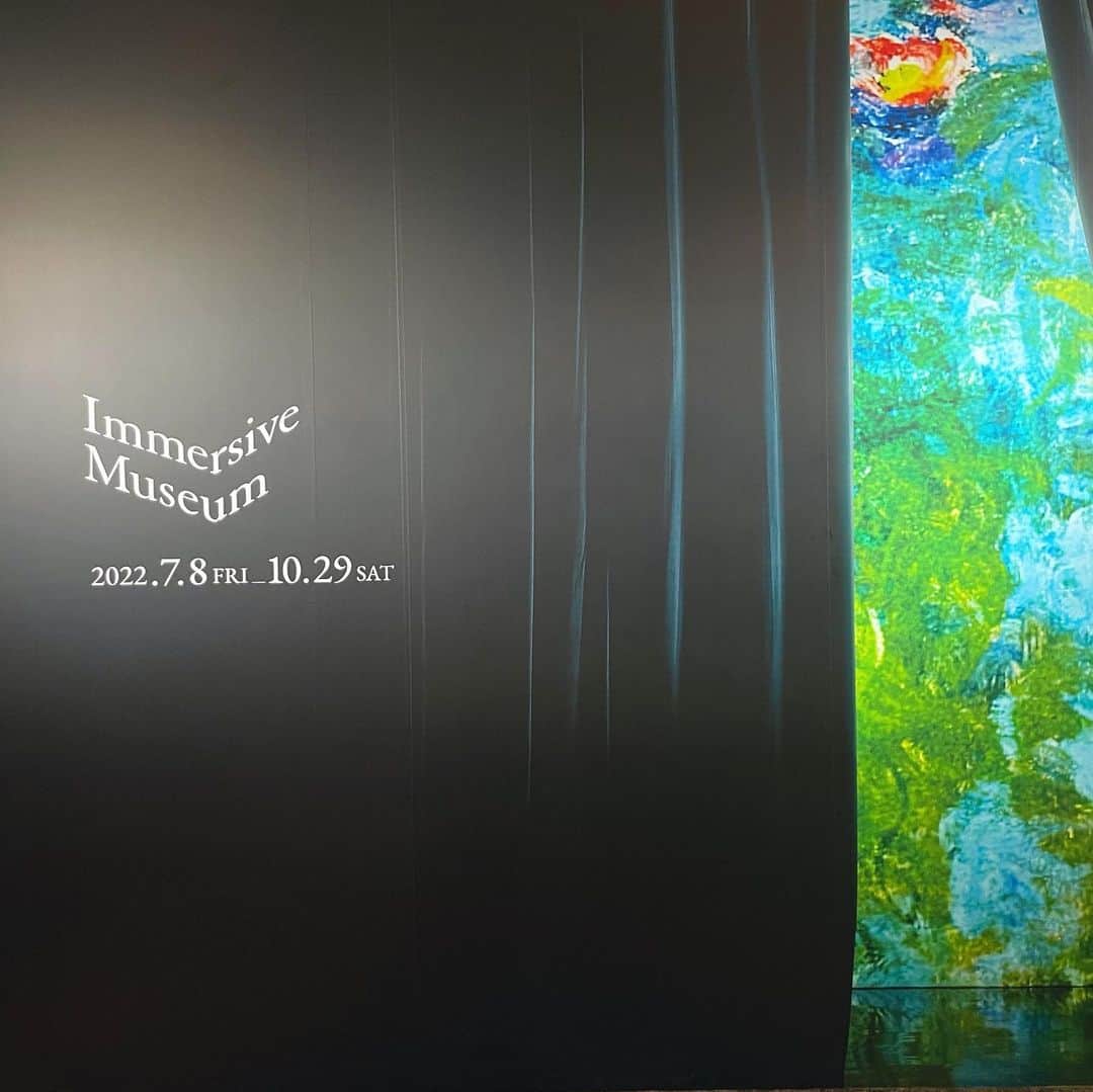 倉地美晴さんのインスタグラム写真 - (倉地美晴Instagram)「・ @immersive.museum   A painting to be experienced.  絵画の世界に入り込む、体感する絵画。  印象派の作品を今まで意識したことなかったけど面白かった。  #immersive #immersiveart #immersivemuseum #art #japaneseart」9月14日 8時48分 - miharu_kurachi