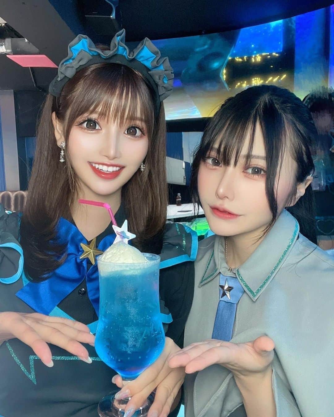 桜咲乃愛さんのインスタグラム写真 - (桜咲乃愛Instagram)「みらプラ新店レセプションの時の☆🌐  ことちゃんが誘ってくれたので行ってきた🛸🤍 楽しかったー！！  クリームソーダも可愛くて美味しかった😋♡ 自分が作った風の写真撮れたけど全然作ってない😂💓 食べる専門笑  #コンカフェ#コンセプトカフェ#オープン記念#レセプション#みらプラ#みらいぷらんと東京本店 #働きません」9月14日 9時28分 - noasama1101