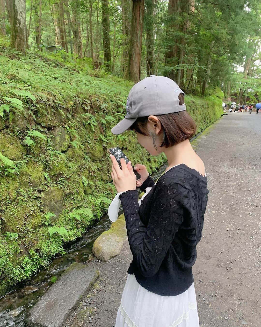 キム・イェリンさんのインスタグラム写真 - (キム・イェリンInstagram)「🌳여름 내내 잘 쓰고 다닌 귀여운 내 모쟈 栃木行った時の！！！」9月15日 18時21分 - peach_chu_