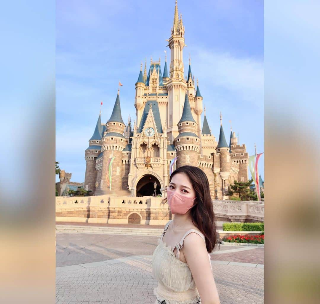 谷本安美さんのインスタグラム写真 - (谷本安美Instagram)「* ディズニーランドPart2🐭🏰✨ また行きたい☺️ ⁡ ⁡ ⁡ ⁡ #東京 #東京ディズニーリゾート #ディズニーランド #TDL #disneyland  #disneyphoto #リトルグリーンまん #シンデレラ城 #ミニー #美女と野獣 #ファッション #fashionstyle #服 #洋服 #fashionpost #ワンピース #snidel #スナイデル #ootd #カメラ #photo #photoshot #写真 #idol #ハロプロ#つばきファクトリー #谷本安美 ⁡」9月16日 19時05分 - ami_tanimoto.official