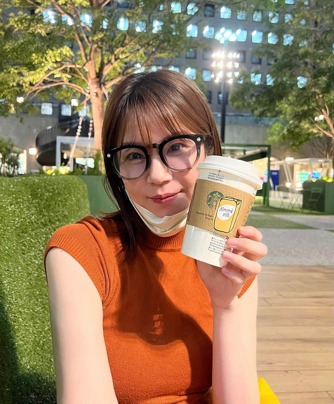 野村麻純さんのインスタグラム写真 - (野村麻純Instagram)「⁡ 写真TENET  #逆再生 #iPhone撮影 👓😷☕️ マネージャーさん動画 #自動BGM #Galaxy撮影 ✌︎🫰」9月16日 20時59分 - masumi_nomura.official