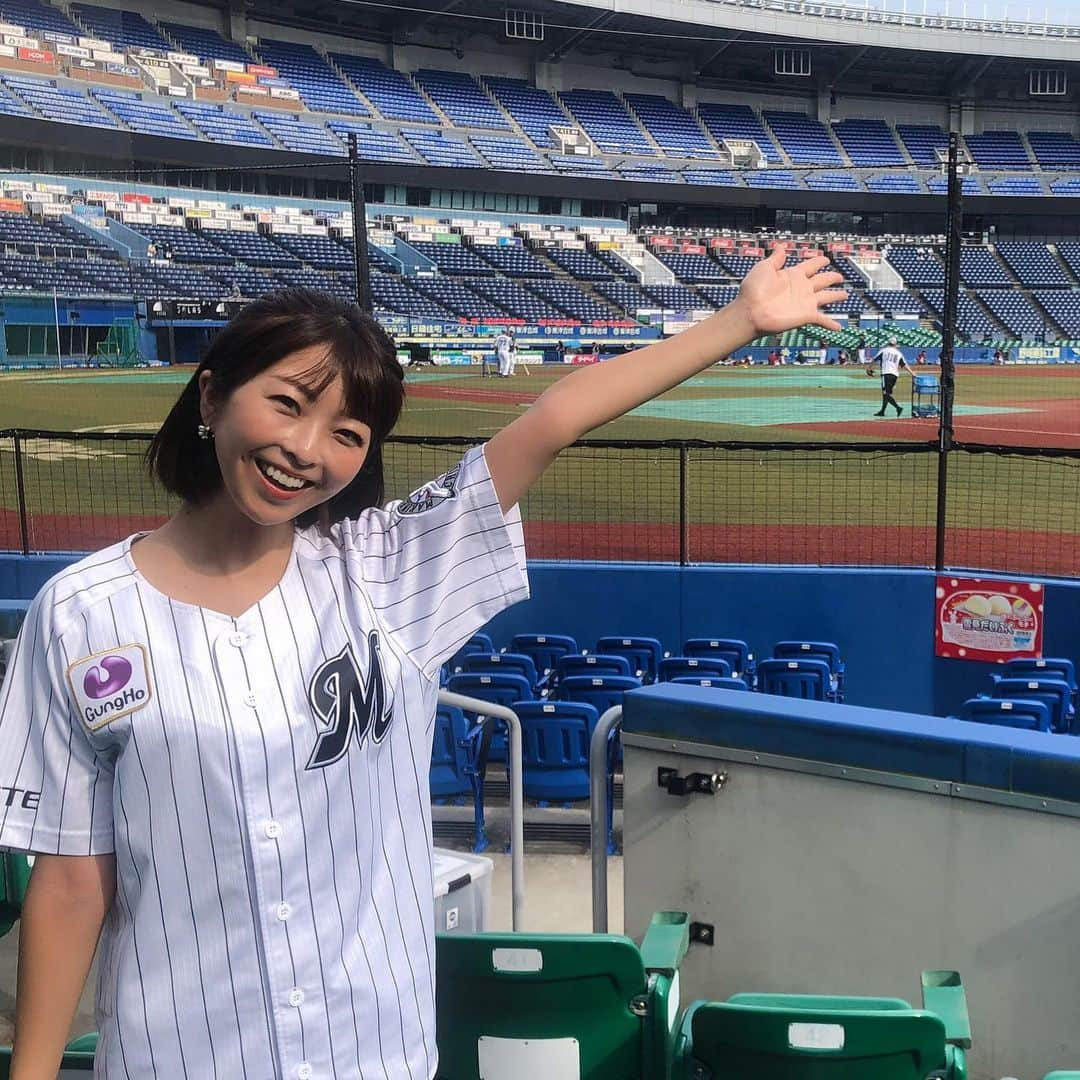 小尾渚沙さんのインスタグラム写真 - (小尾渚沙Instagram)「千葉ロッテマリーンズ応援番組『MARINES FREAKS』⚾️  明日の放送の試合ダイジェストでは、勝利の瞬間をもう一度！ キャプテンの一撃もありますよ😎✨  選手インタビューは、お立ち台での俳句にも注目が集まる #山口航輝 選手、怪我からの復活を果たした #岩下大輝 選手、そして日々ファームで鍛錬を重ねる浦和から、７月３０日に支配下登録を掴み取った #山本大斗 選手です🎤  明日の放送もお楽しみに⚾️  J:COMチャンネル(11ch)で毎月第１・３土曜日、12:30からオンエアです✨  マリーンズ公式YouTubeチャンネルでもご覧頂けますのでぜひ❣️ . . #chibalotte @chibalotte  #MarinesFreaks #zozoマリンスタジアム」9月16日 21時01分 - obi_nagisa