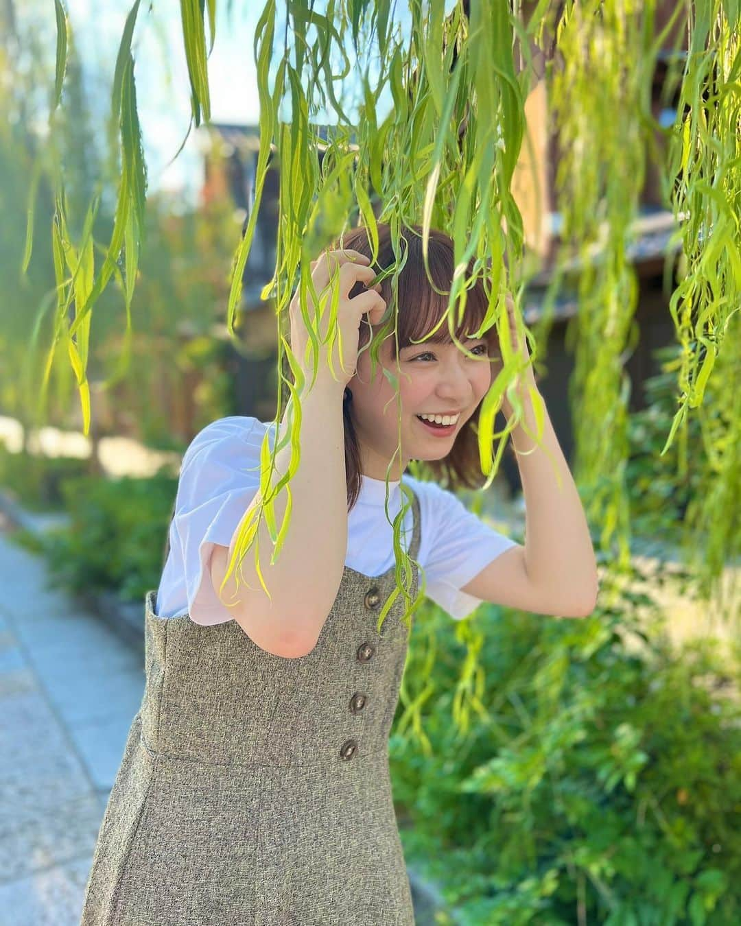 倉野尾成美さんのインスタグラム写真 - (倉野尾成美Instagram)「しだれやなぎ〜🌿」9月17日 23時14分 - noochan_1108