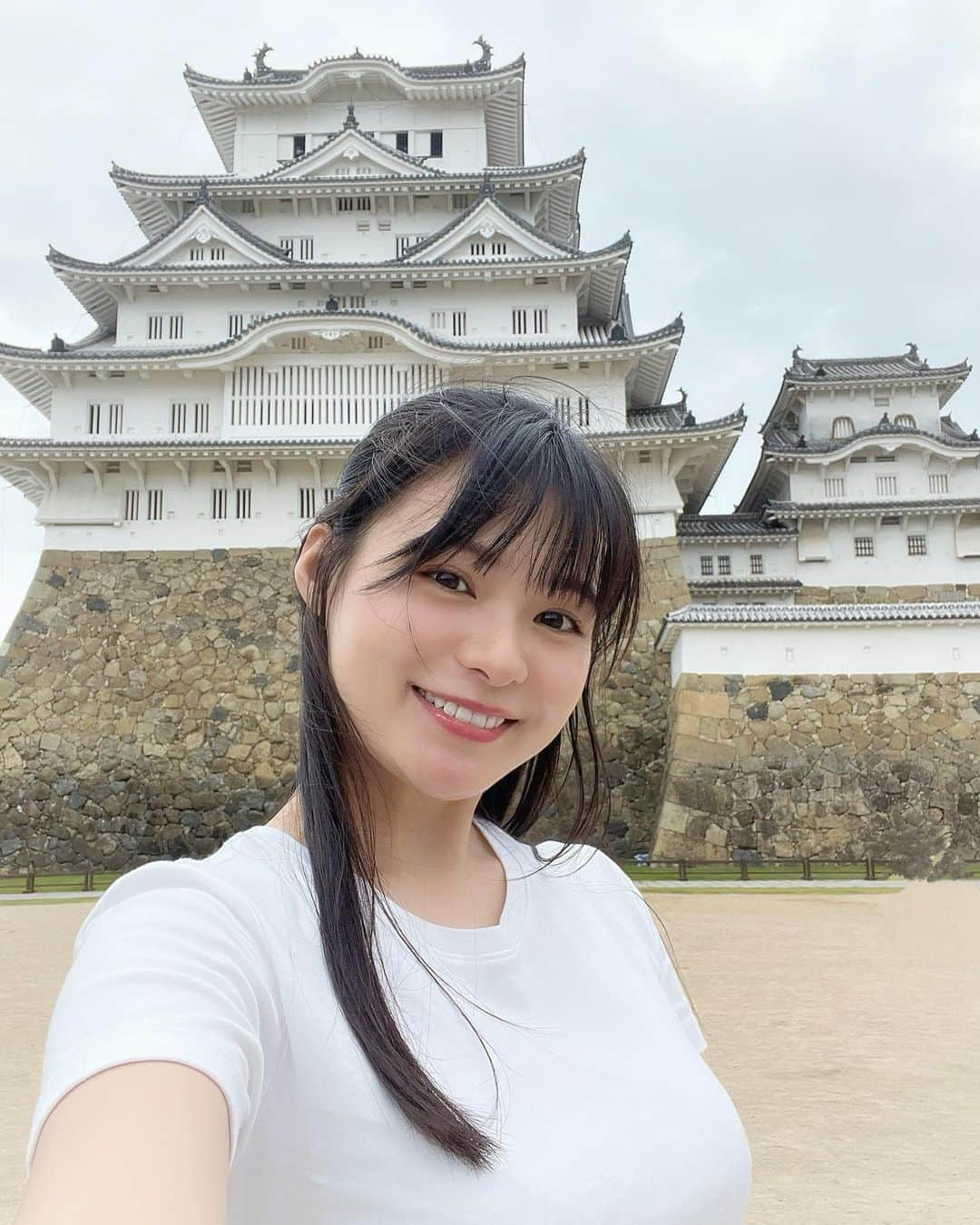 星名美津紀さんのインスタグラム写真 - (星名美津紀Instagram)「はじめての #姫路城🏯 💕  敵の侵入に対する様々な仕掛けが満載でした🧐  #姫路観光 #himejicastle #世界遺産 #国宝 #重要文化　#worldheritage #japan」9月18日 11時47分 - hoshina_mizuki