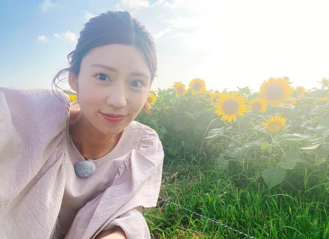 渡辺早織さんのインスタグラム写真 - (渡辺早織Instagram)「「旅するためのイタリア語」 今シーズン最終回を迎えました🙌🏻🇮🇹  今回は福岡の旅。 大島の景色美しいですよね。  雲の隙間からふり注ぐ光のカーテン、 どこまでも続く静かな海、 満開のひまわり…  ロマンチックの全てが詰まっていました。 人生の大切な時にまた来たいな😌🌻  今シーズン最終回に伴い、Twitterなどでも 嬉しいコメントをたくさん 見かけまして、感無量です😢  10月から応用編が始まりますが、 やはり思い返しちゃうと 色々なできごと、出会いにぐっときます❤️‍🔥  いつも全力で向き合ってくれる マッテオ、天使先生、 そしてスタッフ全員の皆さま。 かけがえのない時間と経験をありがとうございます😆  絶対みんなでイタリア、行きましょうね…！🇮🇹🍕  といいつつ、 来月からも変わらずです❤️‍🔥 引き続き… Studiamo insieme!!!  1つの区切りにご挨拶でした🌻😊  Grazie mille!!! Vi voglio tanto tanto bene❤️💚❤️  un bacio💋  Saori  #旅するためのイタリア語  #nhkeテレ #旅行 #イタリア#このメンバーでイタリアロケ行きたい」9月20日 14時25分 - _watanabesaori_