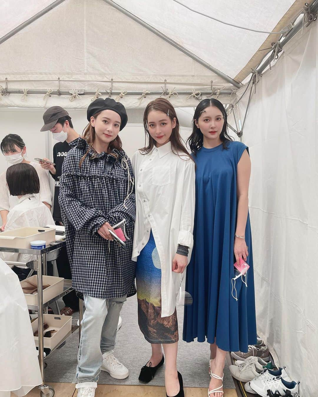 野崎萌香さんのインスタグラム写真 - (野崎萌香Instagram)「メ~テレ60th presents NEW STYLE NAGOYA supported by WMT🕊✨  来てくださったみなさん ありがとうございました❤️  台風の中、大好きなひつまぶしはしっかり食べて帰りました🫡」9月20日 17時17分 - moeka_nozaki