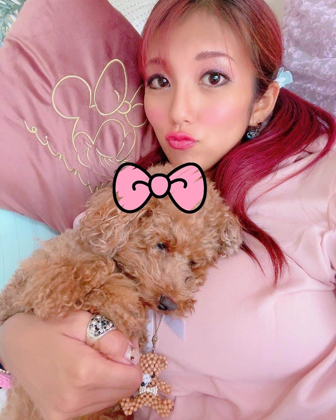 神谷麻美さんのインスタグラム写真 - (神谷麻美Instagram)「#King ちゃん💖👸🏰🐩🌈💖✨   #動物王国 ✨💖𓃒𓃘𓃹𓃱𓃰𓃟𓃠 𓃟 𓃰 𓃱 𓃲💖  ✨💖🪐💖✨」9月21日 10時46分 - asamice428