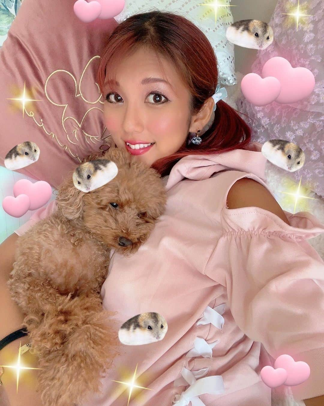 神谷麻美さんのインスタグラム写真 - (神谷麻美Instagram)「#King ちゃん💖👸🏰🐩🌈💖✨   #動物王国 ✨💖𓃒𓃘𓃹𓃱𓃰𓃟𓃠 𓃟 𓃰 𓃱 𓃲💖  ✨💖🪐💖✨」9月21日 10時46分 - asamice428