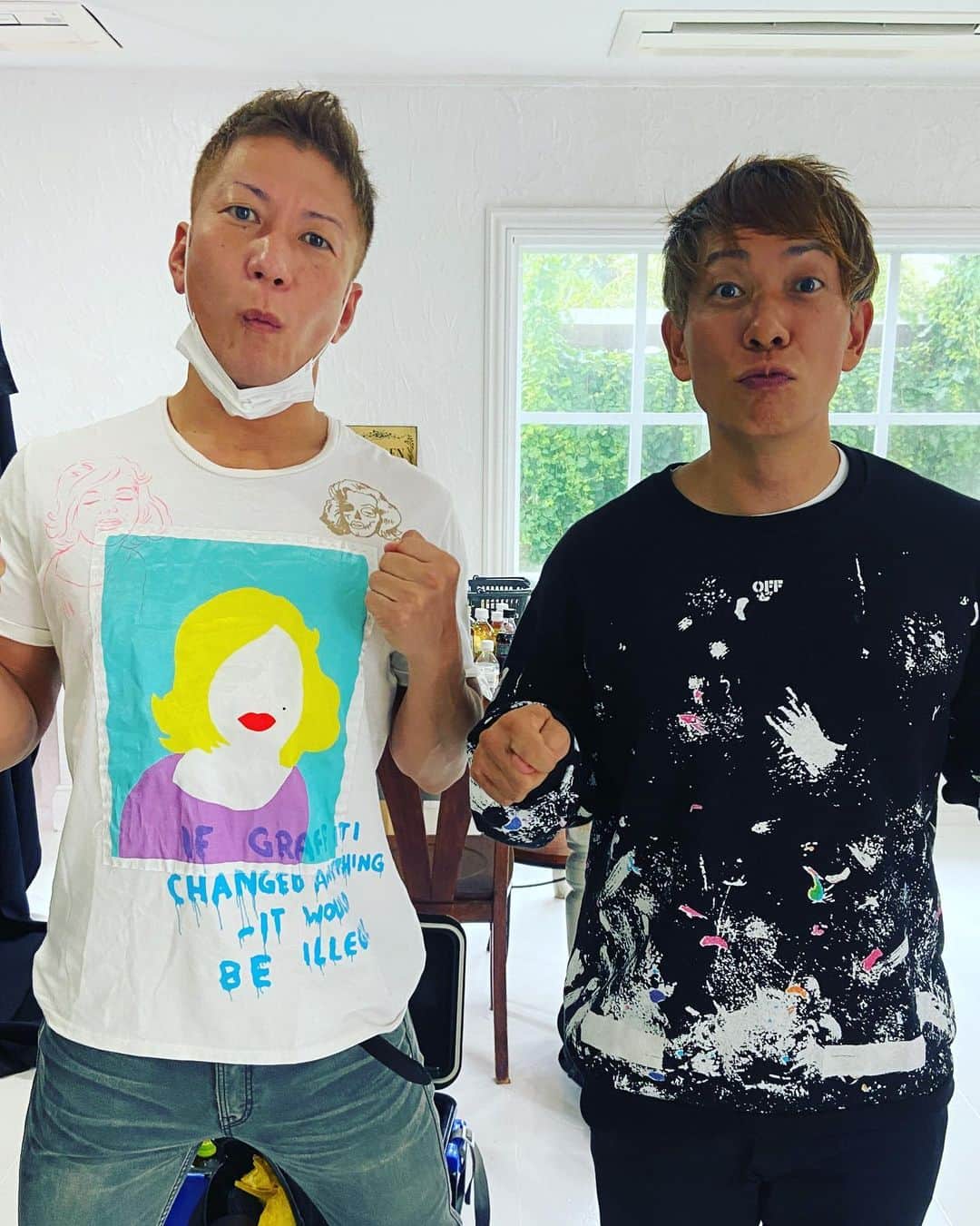 黒田悠斗さんのインスタグラム写真 - (黒田悠斗Instagram)「しみけんと久々に遭遇。髪の毛切ったそうです。かなりのイメチェン！」9月23日 14時44分 - yuto_kuroda