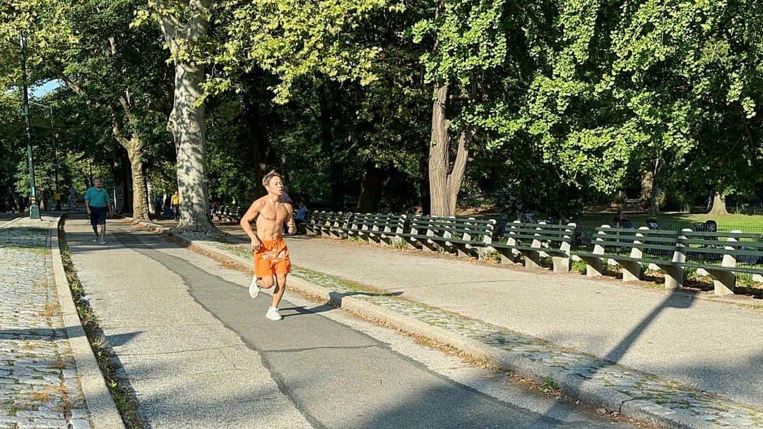 武尊さんのインスタグラム写真 - (武尊Instagram)「Central Park run🏃‍♂️ @updt_unprecedented」9月23日 15時14分 - k1takeru