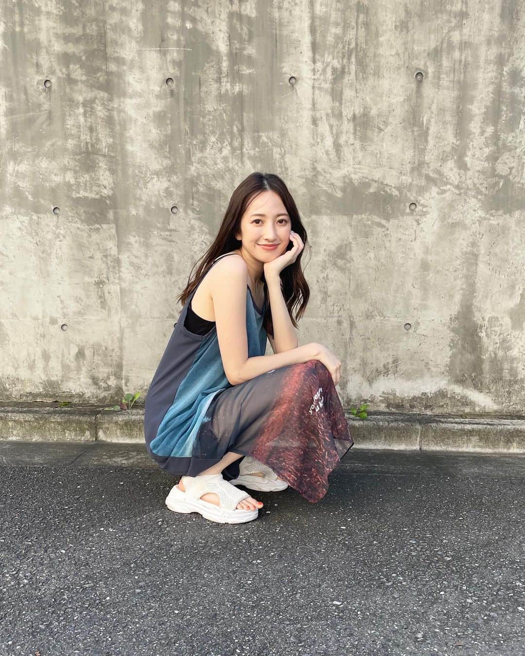 團遥香さんのインスタグラム写真 - (團遥香Instagram)「今日はあったかくて幸せだったなぁ😉 新しい服着てのんびり過ごしたよ〜 みんなは何した？」9月25日 17時24分 - haruka_dan_official