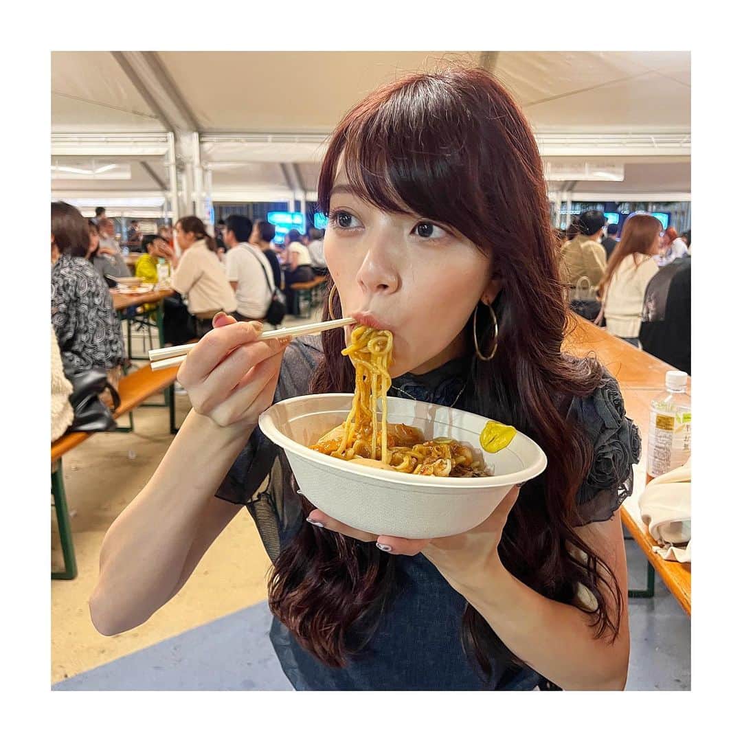 三谷紬さんのインスタグラム写真 - (三谷紬Instagram)「* 激辛グルメ祭り！ プライベートでも行ってきました ️‍🔥笑 大好きな ...