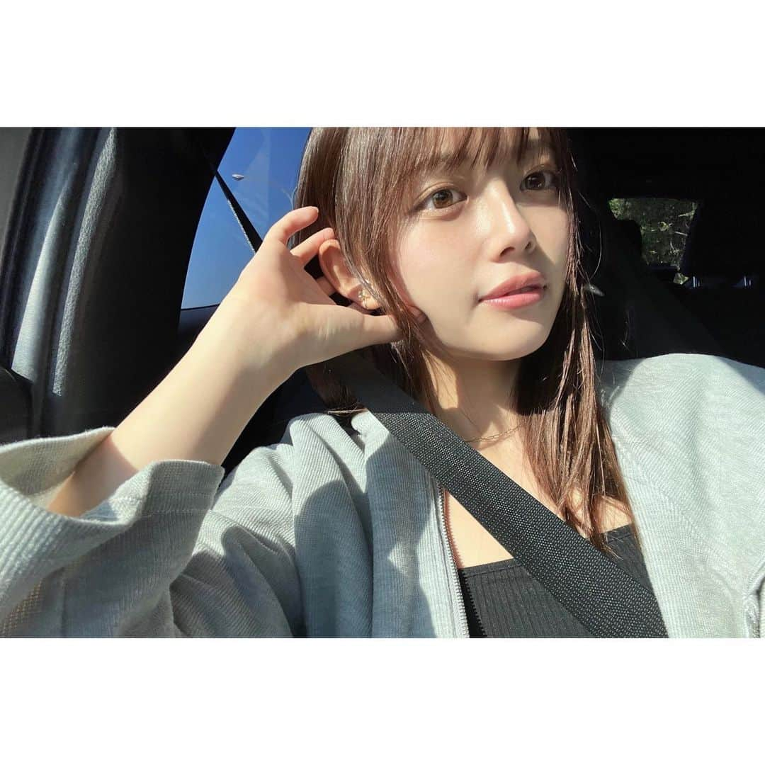 森日菜美さんのインスタグラム写真 - (森日菜美Instagram)「休日ゆったり幸🚗🌿 明日からもがんばろうねい」9月25日 22時08分 - hinami_mori