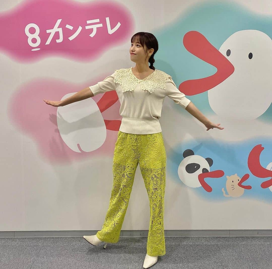 鷲見玲奈さんのインスタグラム写真 - (鷲見玲奈Instagram)「. 関テレでまきちょに会えたー🥰  しばらく会わないうちに、一段と黒くなった気がする！笑  よ〜いドン！の生放送前にお話ししたけど全然時間が足りませんでした😂  この後あと、2時45分からはスローでイージーなルーティーンで、に出演します☺️  ぜひご覧下さい🌷  #まきちょ #岡副麻希 ちゃん #よーいドン #スロイジ」9月26日 11時45分 - sumi__reina