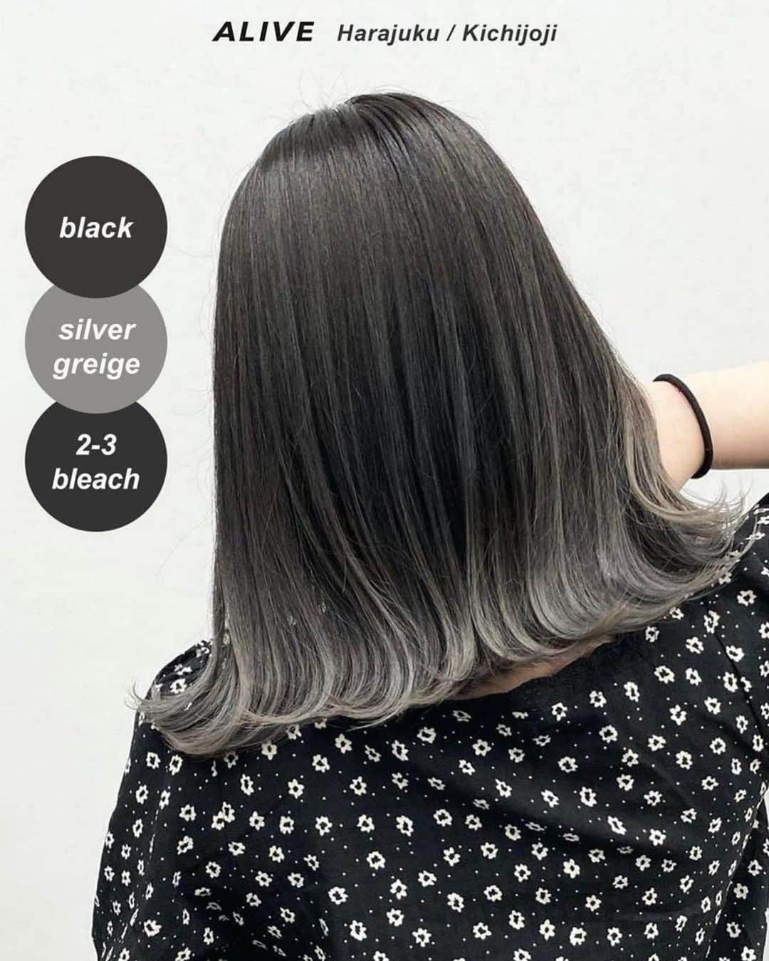 ALIVEさんのインスタグラム写真 - (ALIVEInstagram)「【保存するだけで使える！ #グラデーションカラー × #シルバーカラー ヘアカタログ】  保存しておくだけで使える、 ALIVEオリジナルのヘアカタログです💡 同系色のヘアカタログまとめになるので、 微妙なニュアンスの差も比較してみてくださいね🙆🏻‍♀️  今回のまとめは人気の #グラデーションカラー × #シルバーカラー です✨ ぜひ参考にしてみてくださいね！  ================================= @alivehair では、ヘアカタログや流行の ヘアカラー・ヘアスタイルに関する 情報を毎日更新中です💫 あなたの取り上げてほしいテーマを コメントすると記事になるかも？ ぜひフォローしてチェックしてください💡 =================================  ================================= ✂︎PRICE（店舗により金額が異なります。 クーポンもありますのでぜひご活用ください💁🏻‍♀️） ・グラデーションカラー：¥11,000〜 ・バレイヤージュカラー：¥22,000〜 ・ハイライト：¥15,400〜 =================================  #美容院 #美容室 #原宿美容室 #吉祥寺美容室 #グラデーション #グラデーションカラー #グラデーションボブ #グラデーションシルバー #シルバーカラー #ホワイトシルバー #シルバーグレージュ #グレージュ #ホワイトカラー #グレージュカラー #寒色カラー #グレーカラー」9月27日 15時47分 - alivehair
