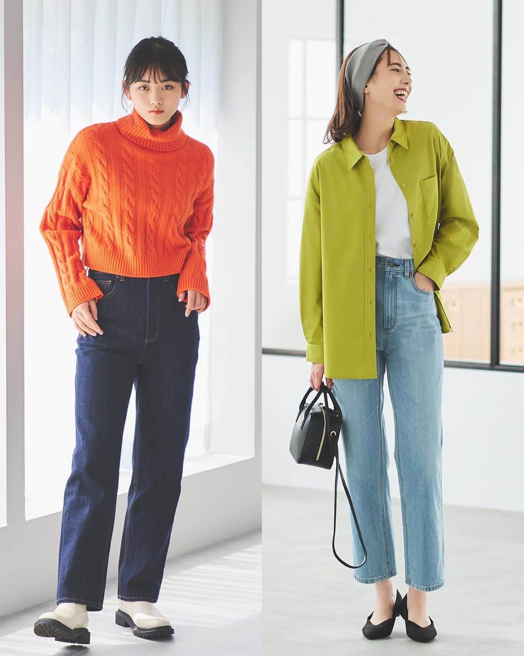 GUさんのインスタグラム写真 - (GUInstagram)「#JEANS 人気のスタイルアップジーンズや 大注目トレンドのローライズジーンズまで 幅広いラインナップをご用意。  テイストや気分に合わせて、あなた好みの1本を。  ____________________  ミドルライズフレアジーンズ(丈標準73.0～77.0cm)  ¥2,490 品番：342754  ハイウエストストレートジーンズ(丈標準68.0～72.0cm)  ¥2,490 品番：342379  スリムテーパードアンクルジーンズ(丈標準65.0～69.0cm)  ¥2,490 品番：342381  ウルトラストレッチスキニージーンズ(丈標準72.0cm)  ¥1,990 品番：342376  ハイウエストスキニーパンツ(丈標準74.0cm)  ¥1,690 品番：342374 ____________________  #GUJEANS #ジーンズ #スキニー #ハイウエスト #フレア #アンクル #ジーンズコーデ #GUコーデ #GUfashion #YOURFREEDOM #GU #ジーユー」9月28日 11時06分 - gu_global