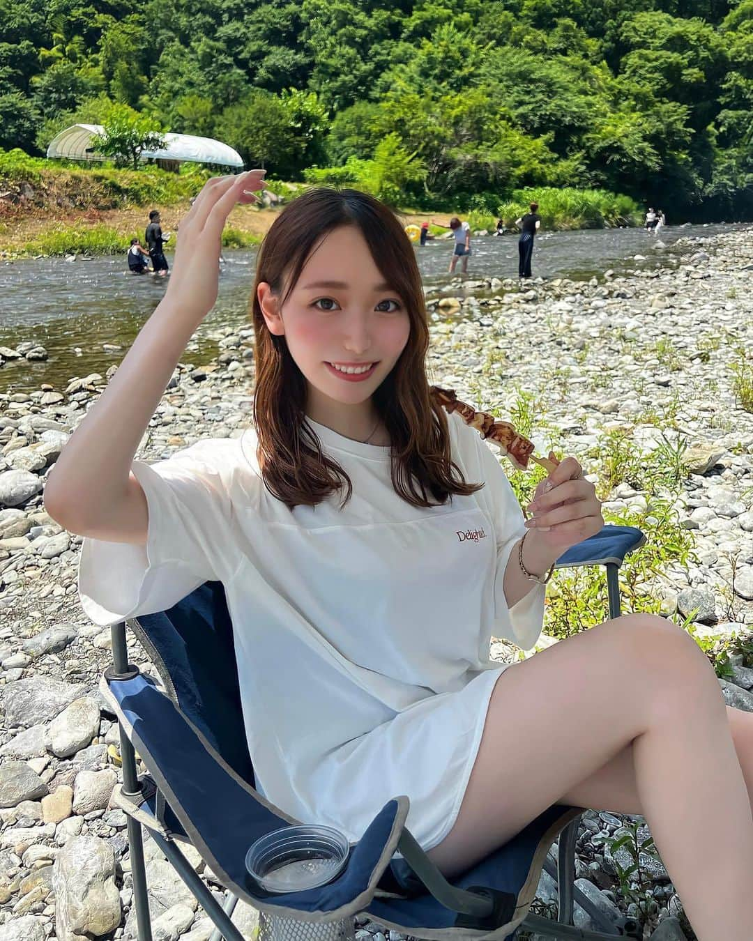 美女美容事情さんのインスタグラム写真 - (美女美容事情Instagram)「《夏のＢＢＱ🍖🏕》 *⁠ 今回ご紹介させて頂きますのは!!👀❤︎⁠⠀ ちなつさん< @_summerchan___ >の素敵なお写真📸⁠⠀⁠⠀⁠⠀⁠ *⁠⠀⁠⠀⁠⠀⁠⠀ 今年のＢＢＱの思い出ショット☀️🍖 美しすぎます💖一緒にＢＢＱしたいですね☺️ *⠀⁠⠀⁠⠀⁠⠀⁠⠀ ちなつさん< @_summerchan___ > ⁠⠀⁠⠀⁠⠀⁠⠀ 素敵な投稿ありがとうございました☺️📸✨ *⠀⁠⠀⁠⠀⁠⠀⁠⠀ ちなつさんのアカウントには他にも素晴らしい投稿が沢山ありますので是非覗いてみてくださいね💁‍♀️💙⁠⠀⁠⠀⁠⠀⁠⠀ *⠀⁠⠀⁠⠀⁠⠀⁠⠀ △▼△▼△▼△▼△▼△▼△▼△▼△▼ ⁠⠀⁠⠀⁠⠀ ❤🧡💛「美女美容事情」💚💙💜⠀⠀⠀⠀⠀⠀⠀⠀⠀⠀⠀⠀⠀⠀⁠⠀⁠⠀⁠⠀⁠⠀⁠⠀ 👇掲載ご希望の方は👇⠀⠀⠀⠀⠀⠀⠀⠀⠀⠀⠀⠀⠀⠀⠀⁠⠀⁠⠀⁠⠀⁠⠀⁠⠀ @b_b_j.jタグ付けと🖤 #ビジョビ ⁠⠀ 🖤タグ付けお願いします✨⠀⠀⠀⠀⠀⠀⠀⠀⠀⠀⠀⠀⠀⠀⠀⁠⠀⁠⠀⁠⠀⁠⠀⁠⠀ △▼△▼△▼△▼△▼△▼△▼△▼△▼ ⁠⠀⁠⁡ #japan #selfie #japanbbq #bbq #バーベキュー #川bbq #秋川 #秋川bbq #夏の思い出 #夏 #夏の過ごし方 #白T #白Tワンピ #バーベキューコーデ #休日 #休日の過ごし方 #데일리룩 #데일리룩코디 #패션 #오오티디 #코디 #아웃핏 #옷 #패션스타그램 #코디스타그램 #옷스타그램 #바베큐 #휴일 #휴일을보내는법」9月28日 17時37分 - b_b_j.j