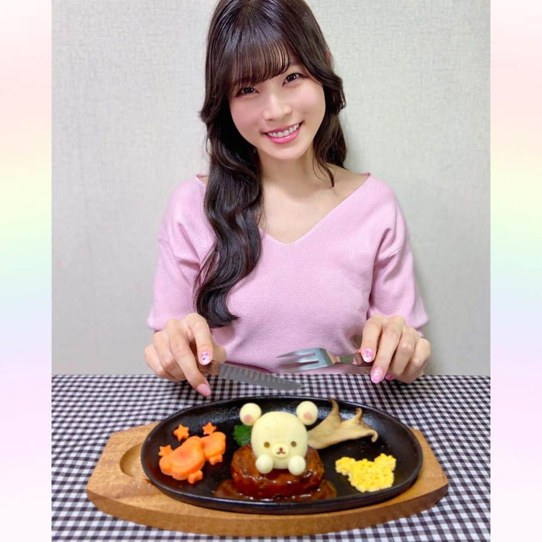 長柄ひろみさんのインスタグラム写真 - (長柄ひろみInstagram)「#mashpotatoes 🧸  ジャガイモbefore🥔 → after🐻‍❄️🍴  収穫した採れたてじゃがいもを、マッシュポテトにしました🧸✨ ハンバーグにのせていただきます😋🙏🏻  甘みがあって、じゃがいもの味が濃い！ デミグラスソースとも相性抜群🥰 自分で作ったお野菜、めちゃくちゃ美味しい😙🥔💗(自画自賛)  次は何作ろうかな〜👩🏻‍🍳 シンプルにじゃがバターとかにしてみようかな😆🙌🏻  ｡・ﾟ・。( •㉦• )｡・ﾟ・。𓌉◯𓇋 ｡・ﾟ・。( •㉦• ) ｡・ﾟ・｡𓌉◯𓇋。・ﾟ・。  #マッシュポテト」9月29日 18時57分 - aoi_asahi