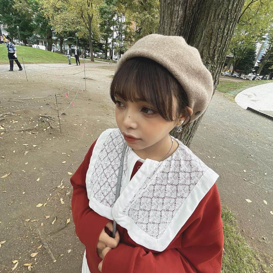 MOMOHAHAさんのインスタグラム写真 - (MOMOHAHAInstagram)「今日のコーデお気に入り🙃  りんこちゃん　@rinco1023 の服大好き💕  ワンピース、カーディガン▶︎ @idem__official  #ガーリーコーデ #ワンピースコーデ」9月29日 19時24分 - momo8haha