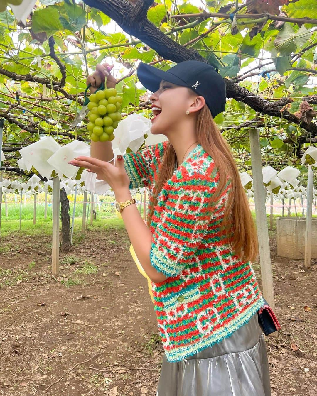 カレンさんのインスタグラム写真 - (カレンInstagram)「🍇 Photo by 母 👩‍👧  #親子遠足  #オフの日 #たのしかった☺︎」9月30日 0時45分 - cjd_karen