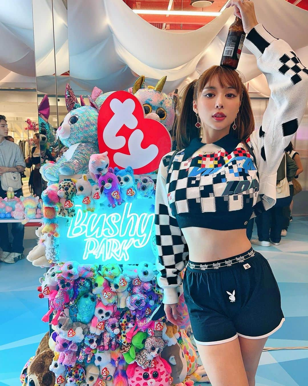 濱野りれさんのインスタグラム写真 - (濱野りれInstagram)「Harajuku💖💠🔥❤️‍🩹 Love my underwear?? @bushypark_tokyo   友達のブランドのパーティー行ってきた🎉 Underwearだけどショートパンツみたいにはいてもかわい❤️‍🩹  #harajuku #harajukufashion #tokyo #tokyofashion #atmospink #原宿 #東京 #ユニセックス #ユニセックスブランド」10月1日 11時06分 - riregram