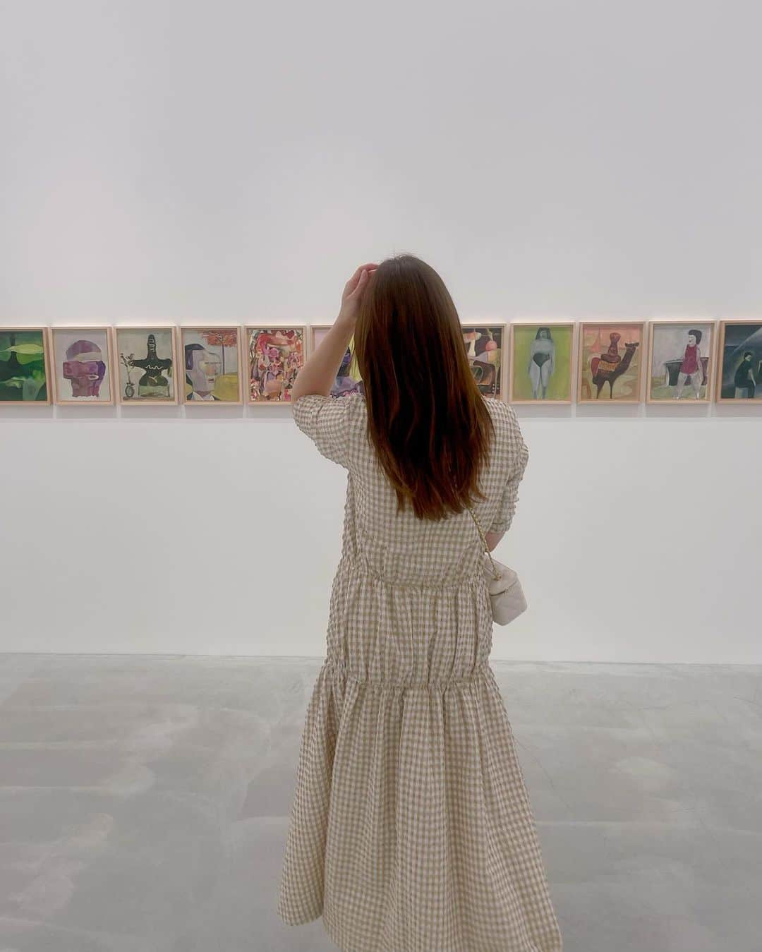 野崎萌香さんのインスタグラム写真 - (野崎萌香Instagram)「Vivid memory and Revolving lantern.🎠🪅  #五木田智央   @tomoogokita  @takaishiigallery」10月2日 12時44分 - moeka_nozaki