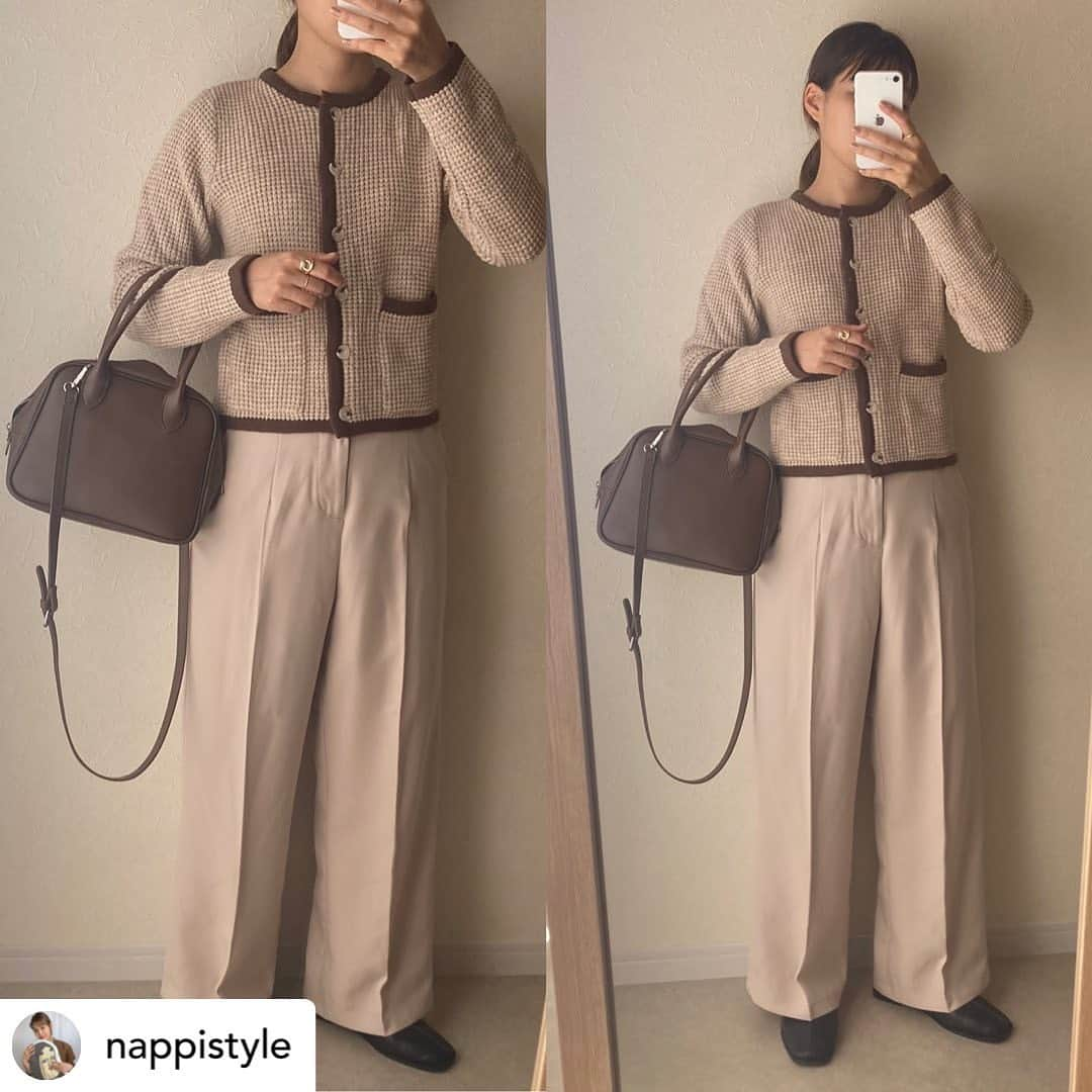 GRLさんのインスタグラム写真 - (GRLInstagram)「【👆画像をタップすると購入できるよ👆】 @nappistyle さん にGRL商品着用して頂いております💕 ありがとうございます✨ . @grl_official #グレイル #grl #プチプラ #ootd #fashion #プチプラコーデ #outfit #ファッション #可愛い #かわいい #コーデ #コーディネート #cute #大人カジュアル #カジュアルコーデ #GRL購入品 #グレイル購入品 #購入品 #grlコーデ #グレイルコーデ #ニットカーディガン #ワイドパンツ」10月3日 13時00分 - grl_official