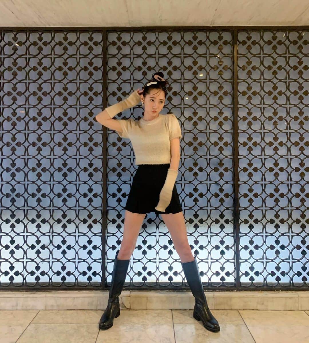 高井真菜さんのインスタグラム写真 - (高井真菜Instagram)「🤍 @haru_1111   久しぶりに短いスカートを履きました。」10月4日 18時18分 - mana_takai