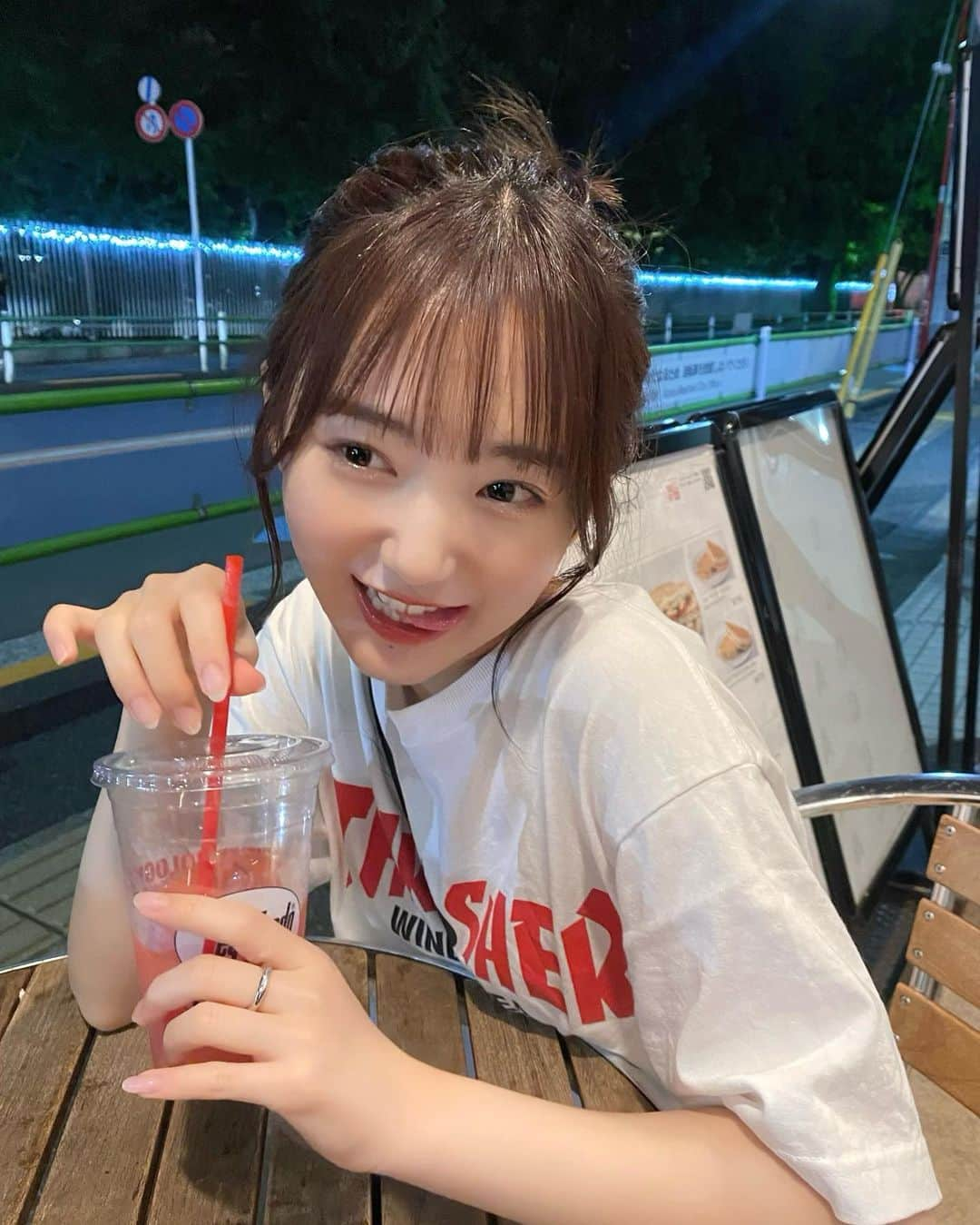 田島櫻子さんのインスタグラム写真 - (田島櫻子Instagram)「ブラッドオレンジジュース🥤❤︎」10月4日 21時11分 - sakurako219