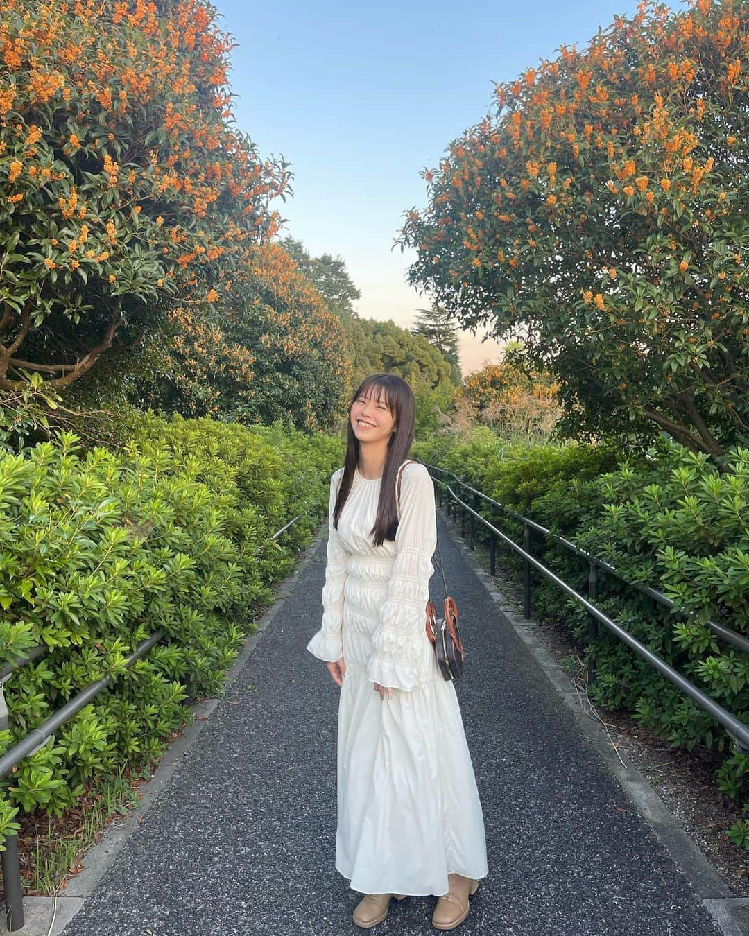 鈴木ゆうかさんのインスタグラム写真 - (鈴木ゆうかInstagram)「.  キンモクセイ🍂 コスモスもみたい？」10月5日 20時50分 - yuu_pl