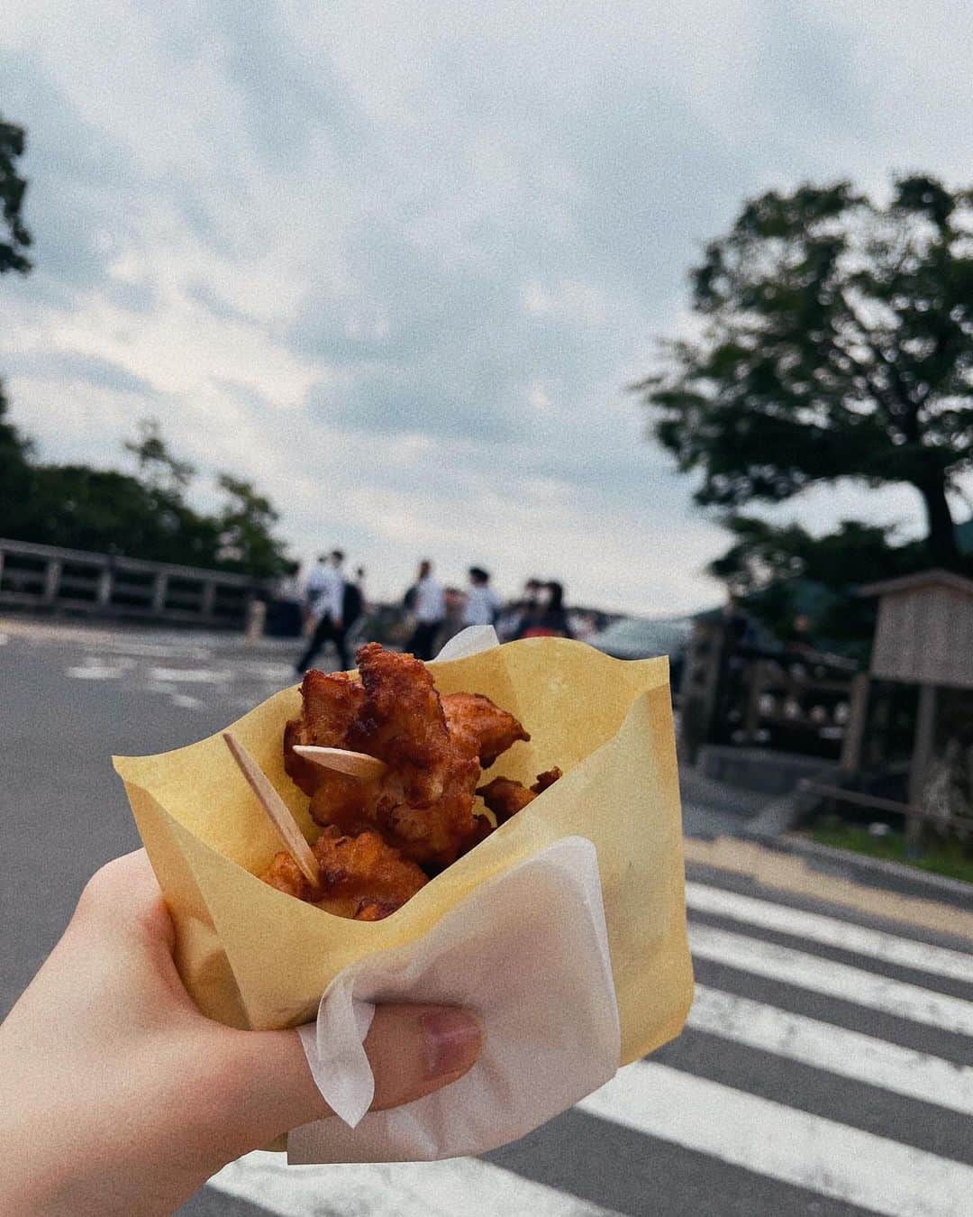 未梨一花さんのインスタグラム写真 - (未梨一花Instagram)「先月の京都にて   弾丸で嵐山散策しました🚶‍♀️    短時間だったけど食も名所もしっかり満喫できて楽しかったな~また行きたい♩   あと気になってた神社にも寄れました⛩ ご利益ありますように     #京都 #右京区 #嵐山 #渡月橋 #観光 #食べ歩き #竹林 #車折神社 #みりのしふく」10月8日 19時04分 - 1ka__3ri