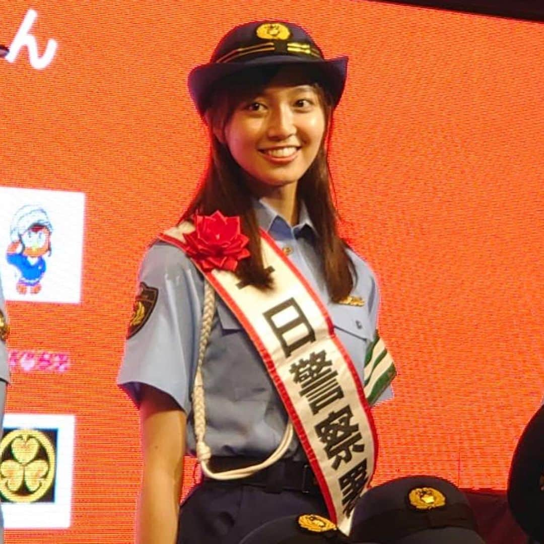 間瀬遥花さんのインスタグラム写真 - (間瀬遥花Instagram)「. 先週のことになりますが、岡崎の一日警察署長を務めさせていただきました👮🏻 . 初めての経験だったけど、こうしてお仕事で地元地域に貢献できるのはとっても嬉しいことだなと思います☺️ . . . #岡崎 #一日警察署長」10月8日 21時24分 - maseharu_929