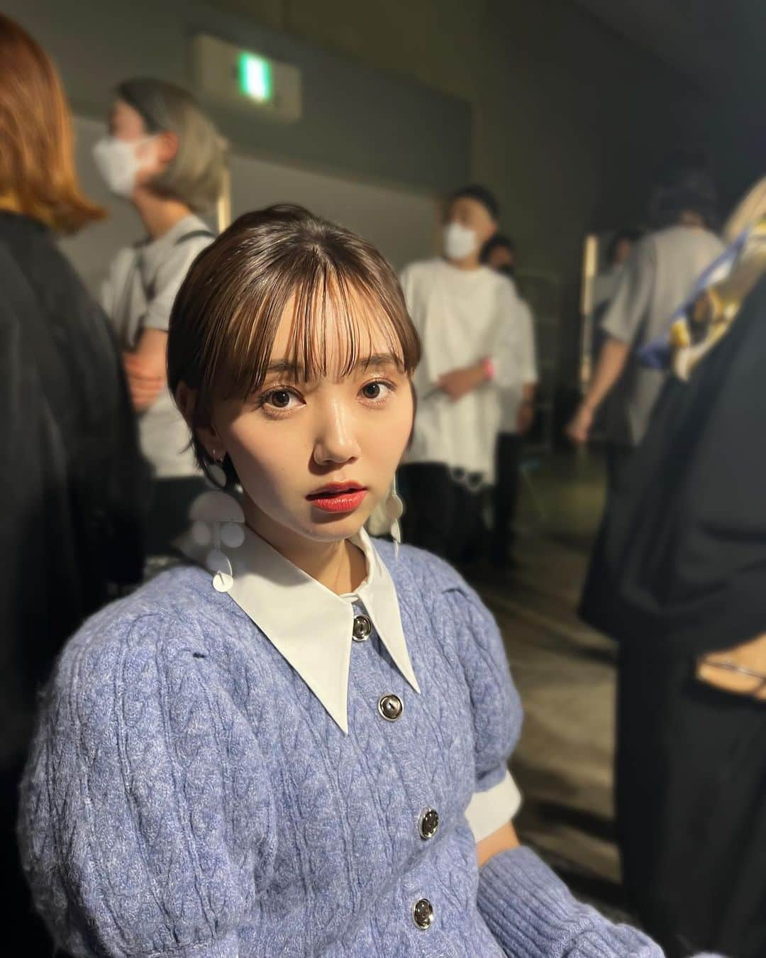 江野沢愛美さんのインスタグラム写真 - (江野沢愛美Instagram)「よく寝てね😴❤︎ #撮影場所ステージの下」10月8日 21時59分 - enosawa_manami