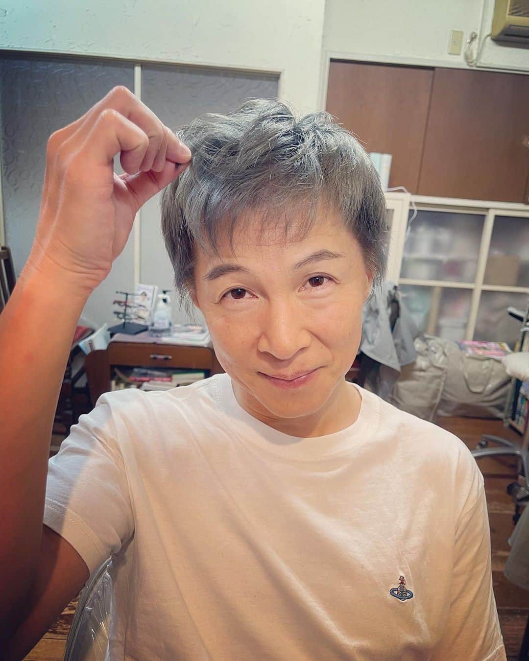 杉本知香さんのインスタグラム写真 - (杉本知香Instagram)「アキちゃん、いい色✨✨  #中目黒美容室 #水玉れっぷう隊アキ #水玉れっぷう隊  #吉本新喜劇 #新喜劇アキ#いいよぉ」10月9日 10時55分 - sugimotoc