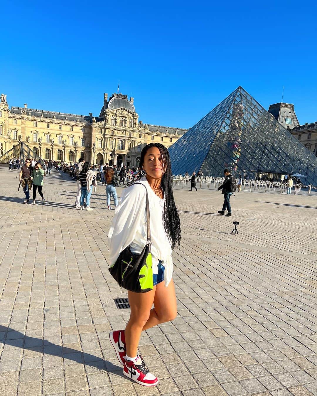大坂なおみさんのインスタグラム写真 (大坂なおみInstagram)「 the Louvre because I am a work
