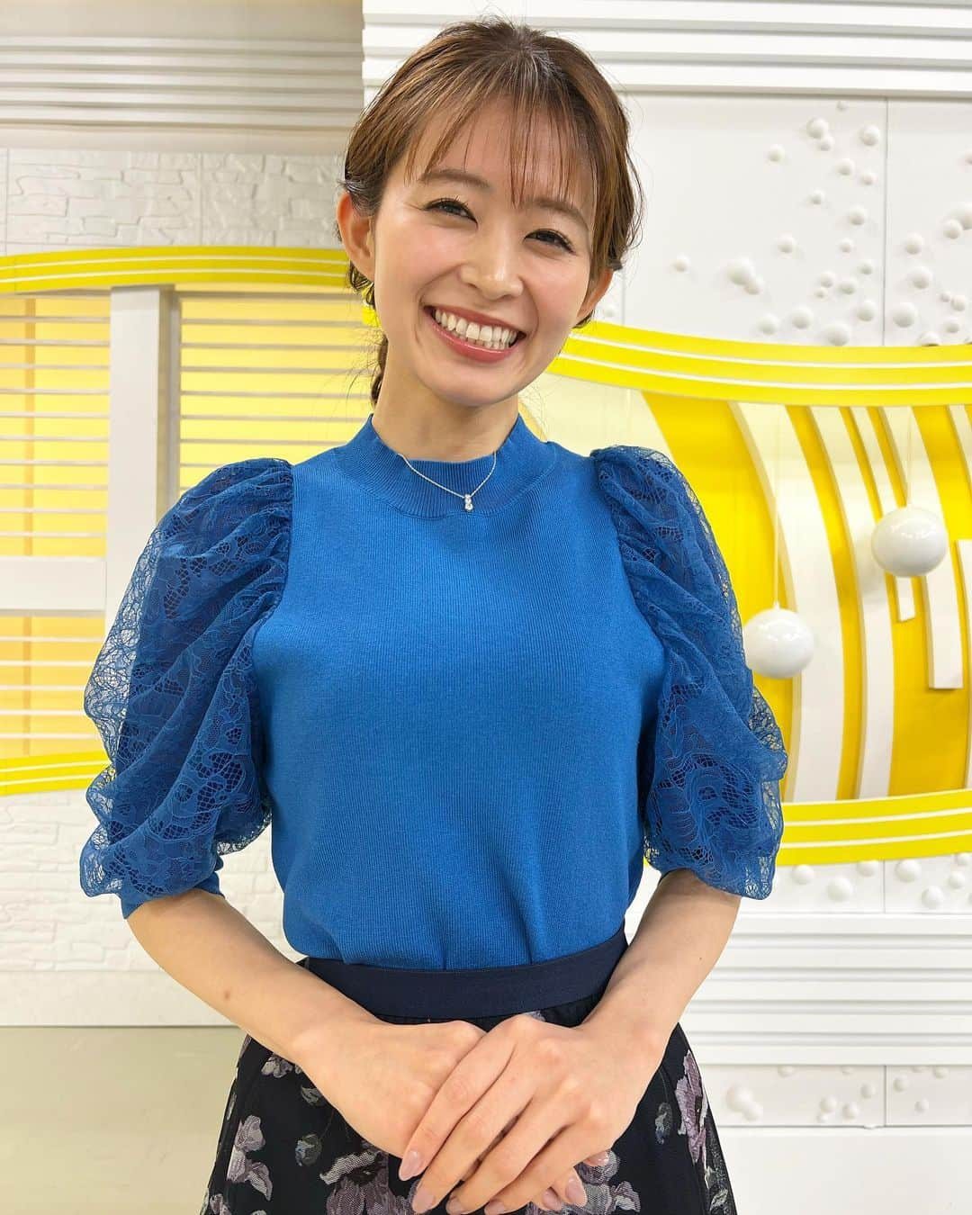 大家彩香さんのインスタグラム写真 - (大家彩香Instagram)「先日の衣装です♡  #札幌テレビ #stv #どさんこワイド朝 #大家彩香 #女子アナ #秋コーデ #女子アナコーデ #プールスタジオアリヴィエ #poolstudioalivier」10月13日 7時42分 - ayaka_oie_official