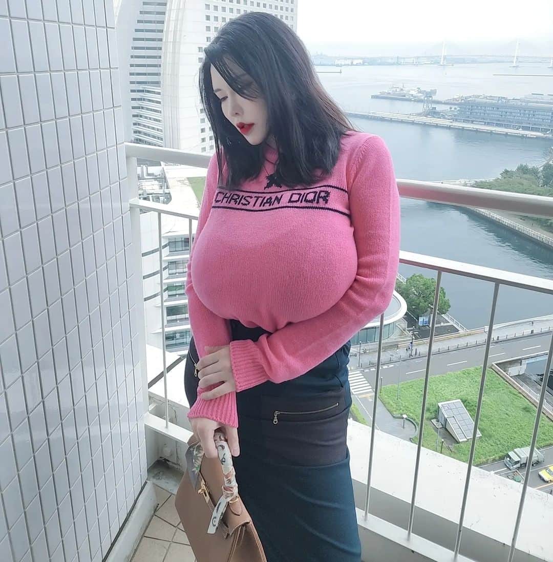沖田杏梨さんのインスタグラム写真 - (沖田杏梨Instagram)「Dating in Yokohama?🍕 Margaret ...