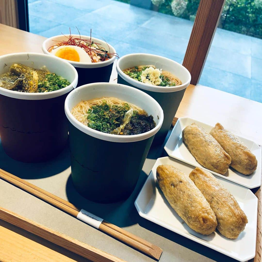 外村久美子さんのインスタグラム写真 - (外村久美子Instagram)「・ にゅうめん食べに奈良に。 @t_takadaya」10月16日 9時17分 - kummy153