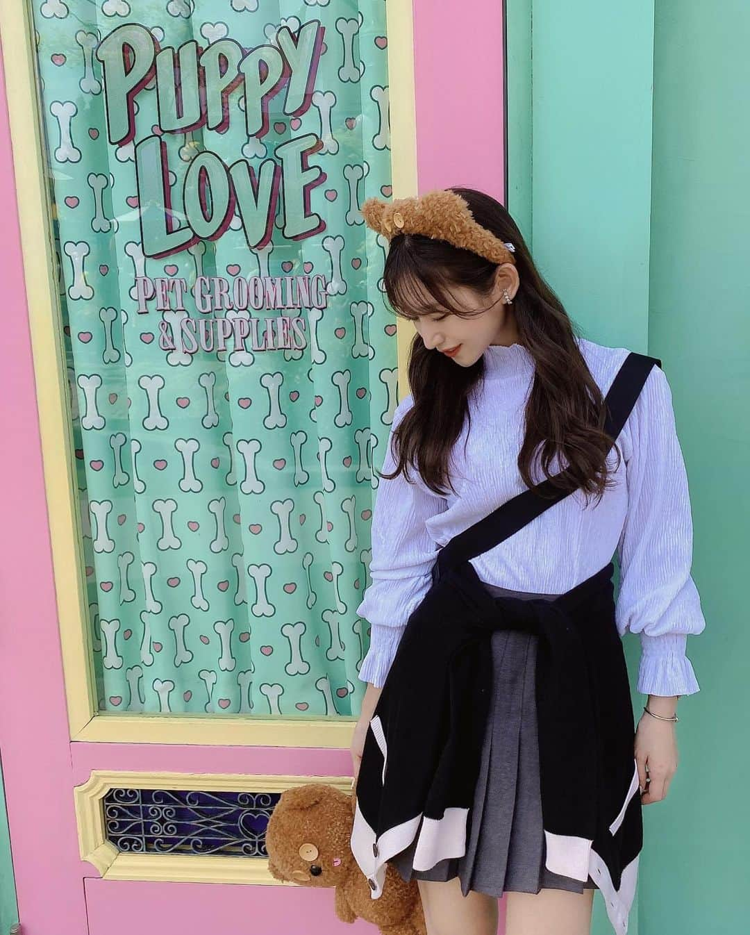 星奈あいさんのインスタグラム写真 - (星奈あいInstagram)「ゆにば·͜· ♡  #ゆにば #USJ #ティムコーデ  #星奈あい」10月16日 21時55分 - hoshina_r18