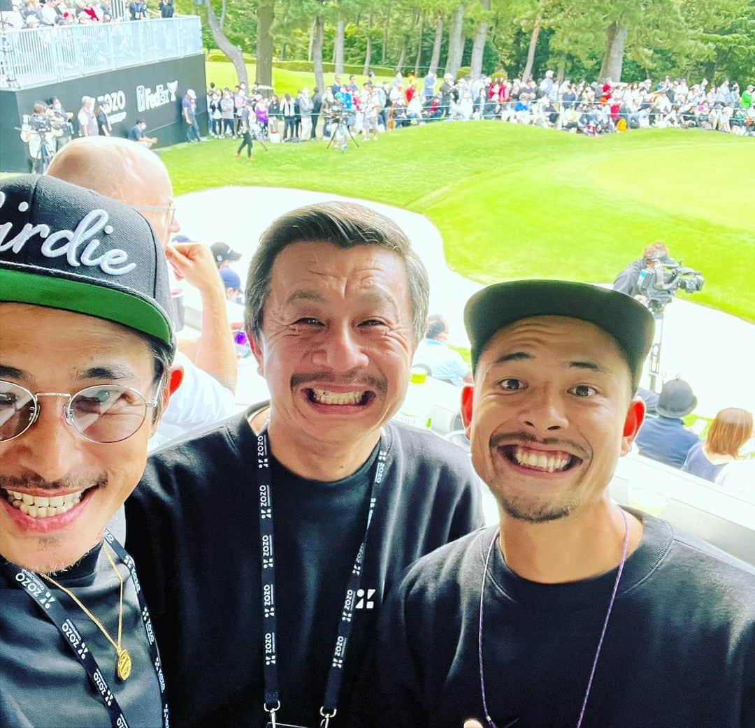 窪塚洋介さんのインスタグラム写真 - (窪塚洋介Instagram)「ZOZO CHAMPIONSHIP🏆 世界最高峰のプレーを間近で観させてもらえて、めちゃくちゃイイ刺激✨  楽しい1日過ぎた🤩  ⛳️早くラウンドしたいっ🏌️  感謝🙏」10月17日 6時14分 - yosuke_kubozuka