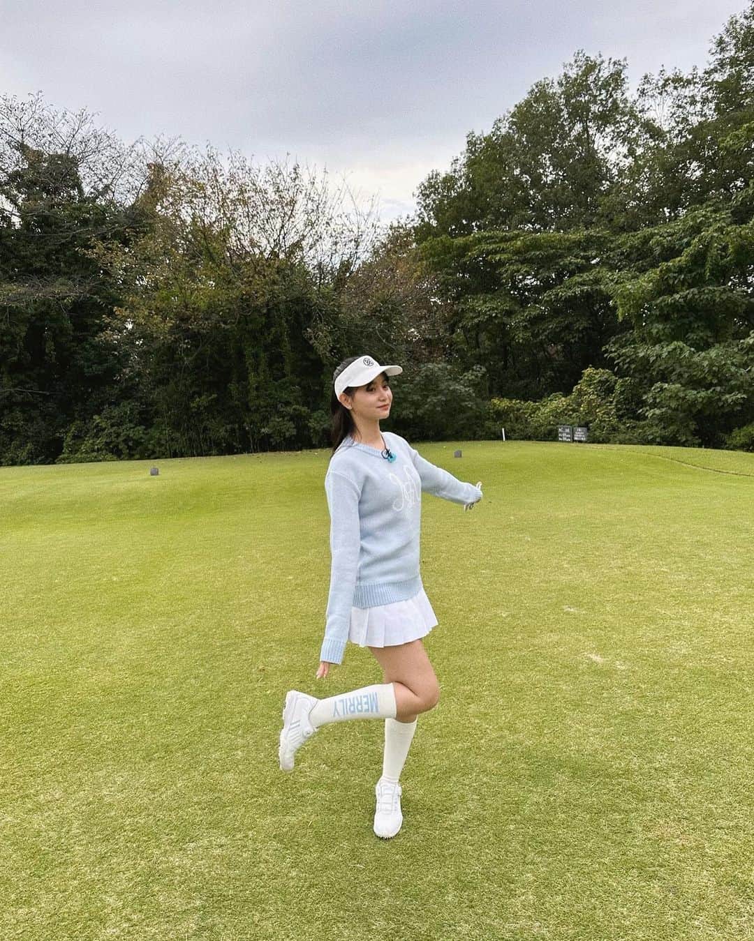 永尾まりやさんのインスタグラム写真 - (永尾まりやInstagram)「@golf_no_kizuna  ゴルフのキズナ収録でした⛳️  ウェアは　@merrily.golf   #ゴルフ女子」10月22日 18時54分 - mariyagi_san