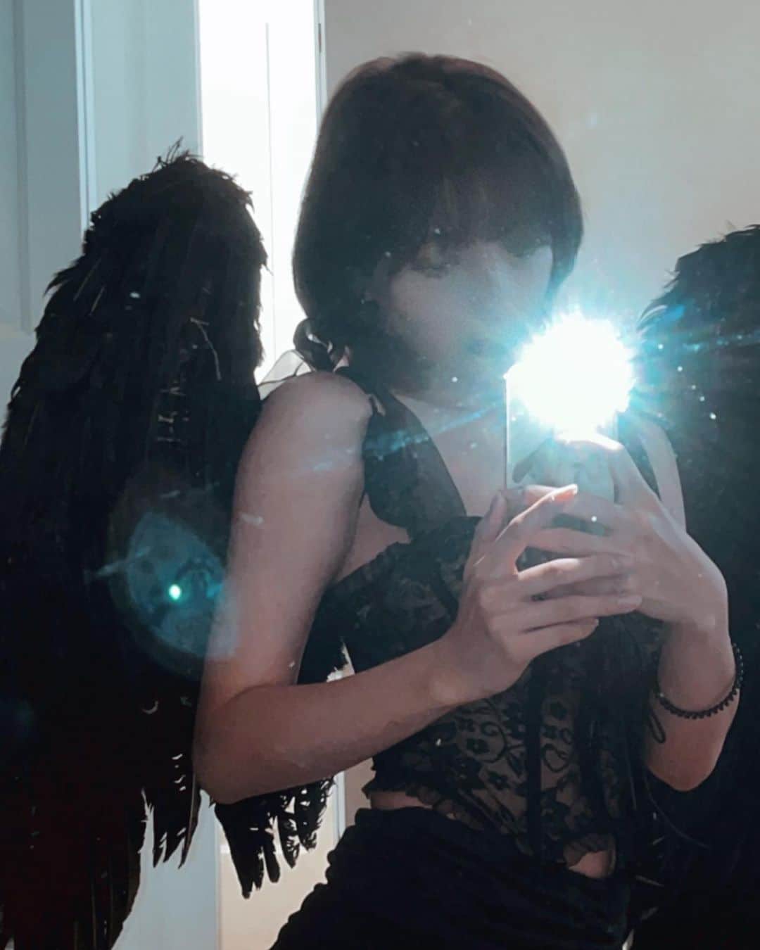 エリカさんのインスタグラム写真 - (エリカInstagram)「天使か悪魔か🦇🕸」10月23日 19時06分 - myxx_erika